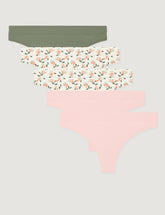 Women's Cool Cotton Thong (5-Pack)