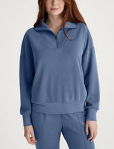 Women's Luxe Traveler Knit Quarter-Zip