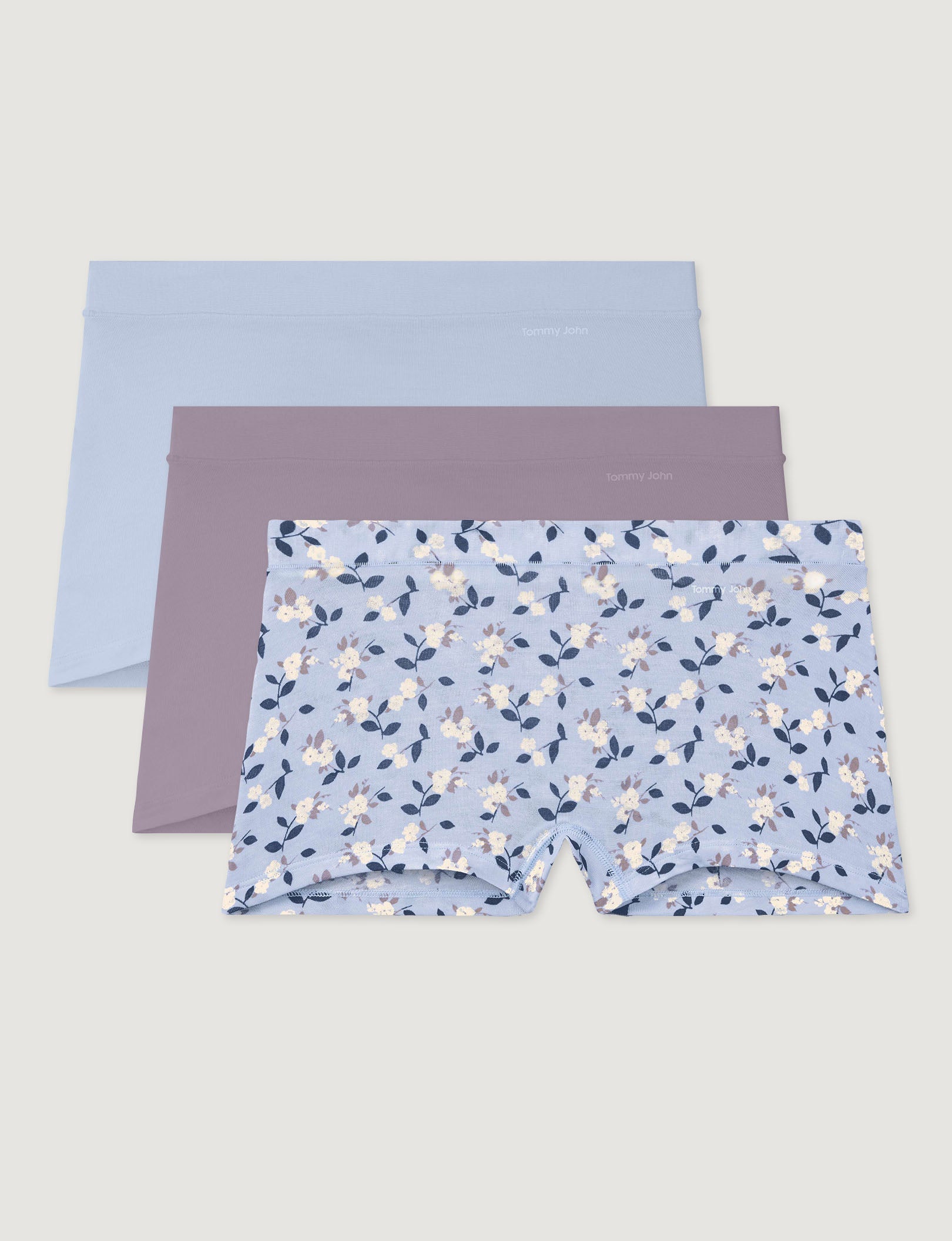 Women's Second Skin Boyshort (3-Pack)