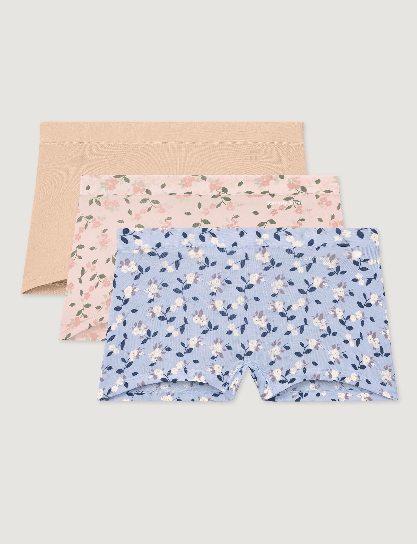 Women's Second Skin Boyshort (3-Pack)
