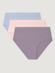 Women's Second Skin High Rise Brief (3-Pack)