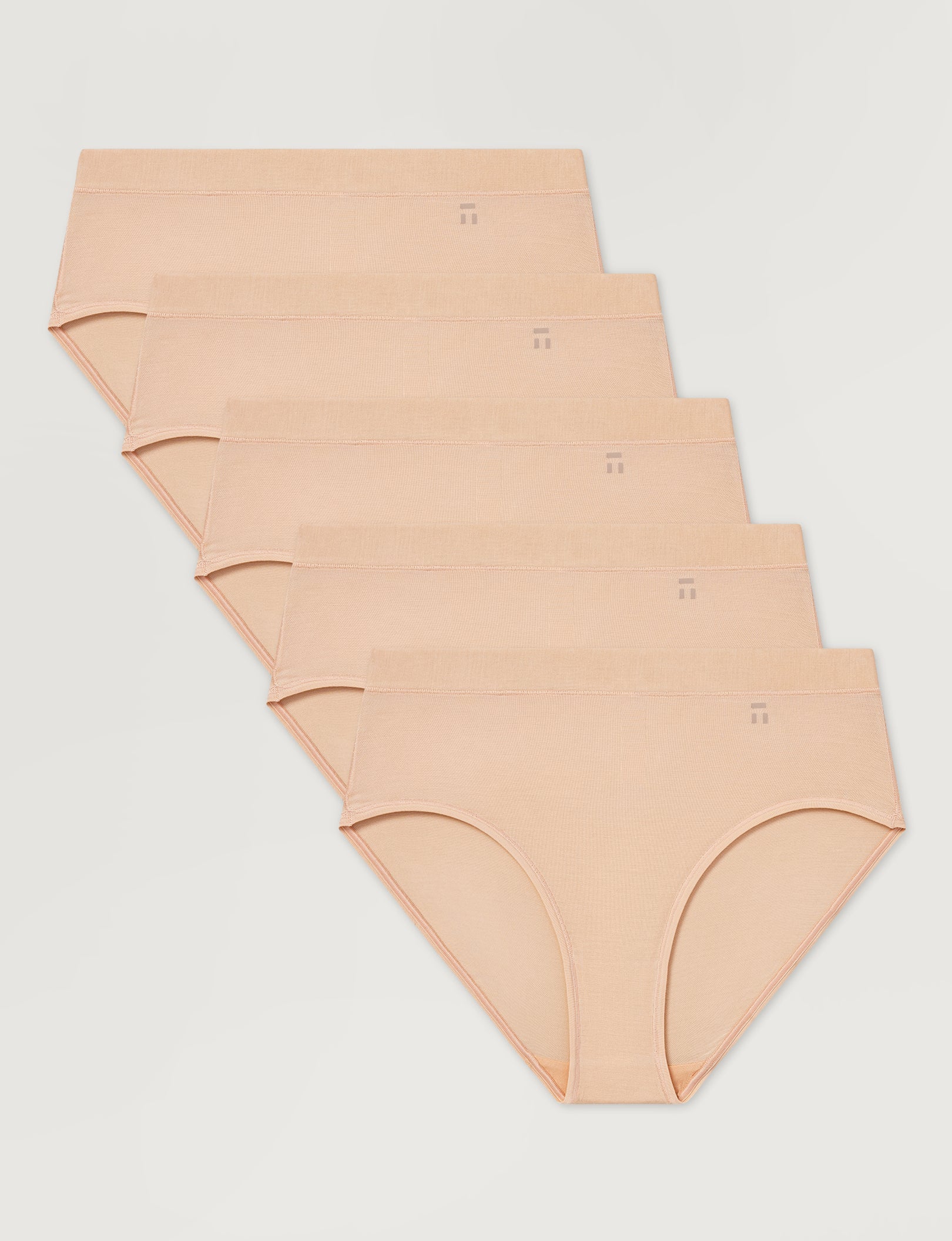 Women's Second Skin High Rise Brief (5-Pack)