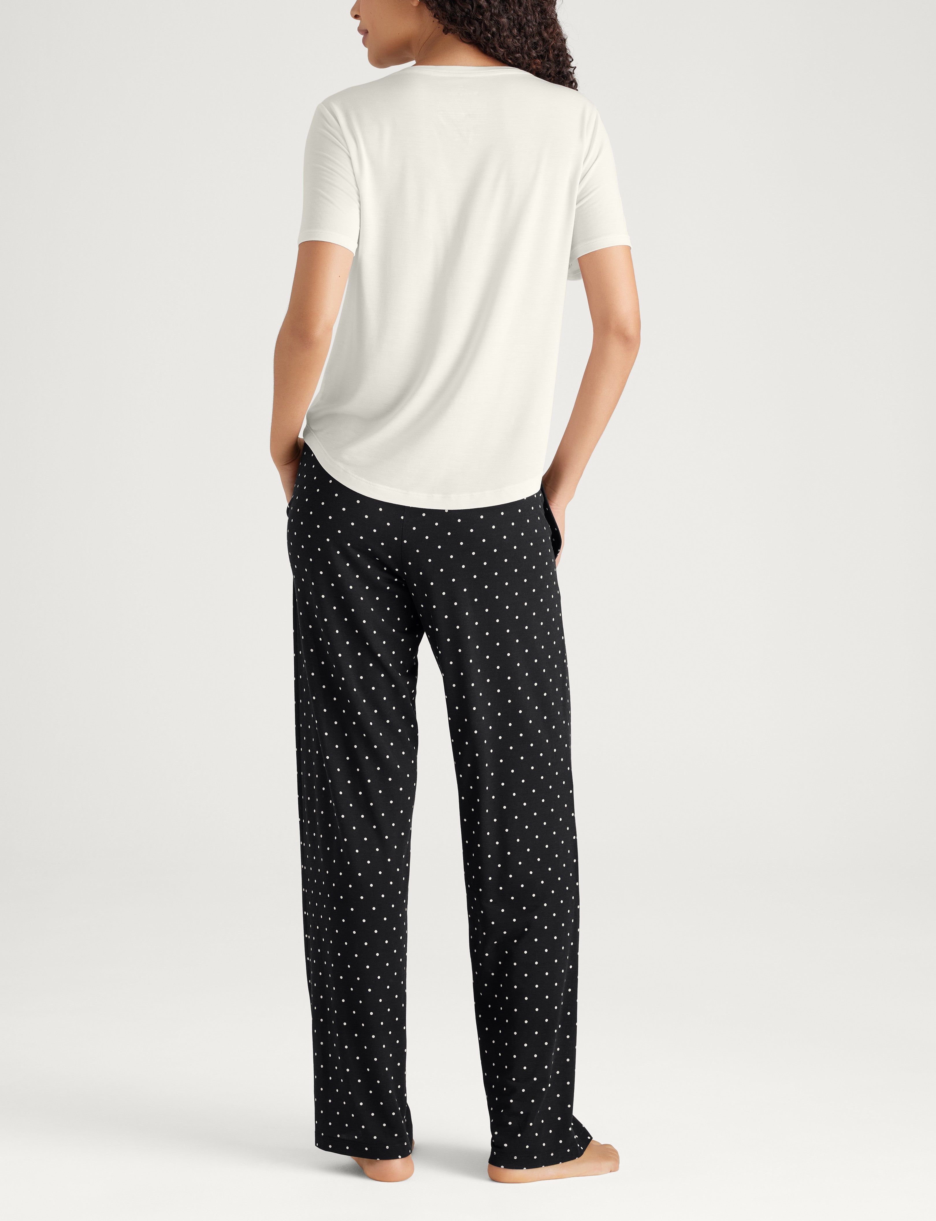 Women's Second Skin Sleep Pocket Tee & Pant Set