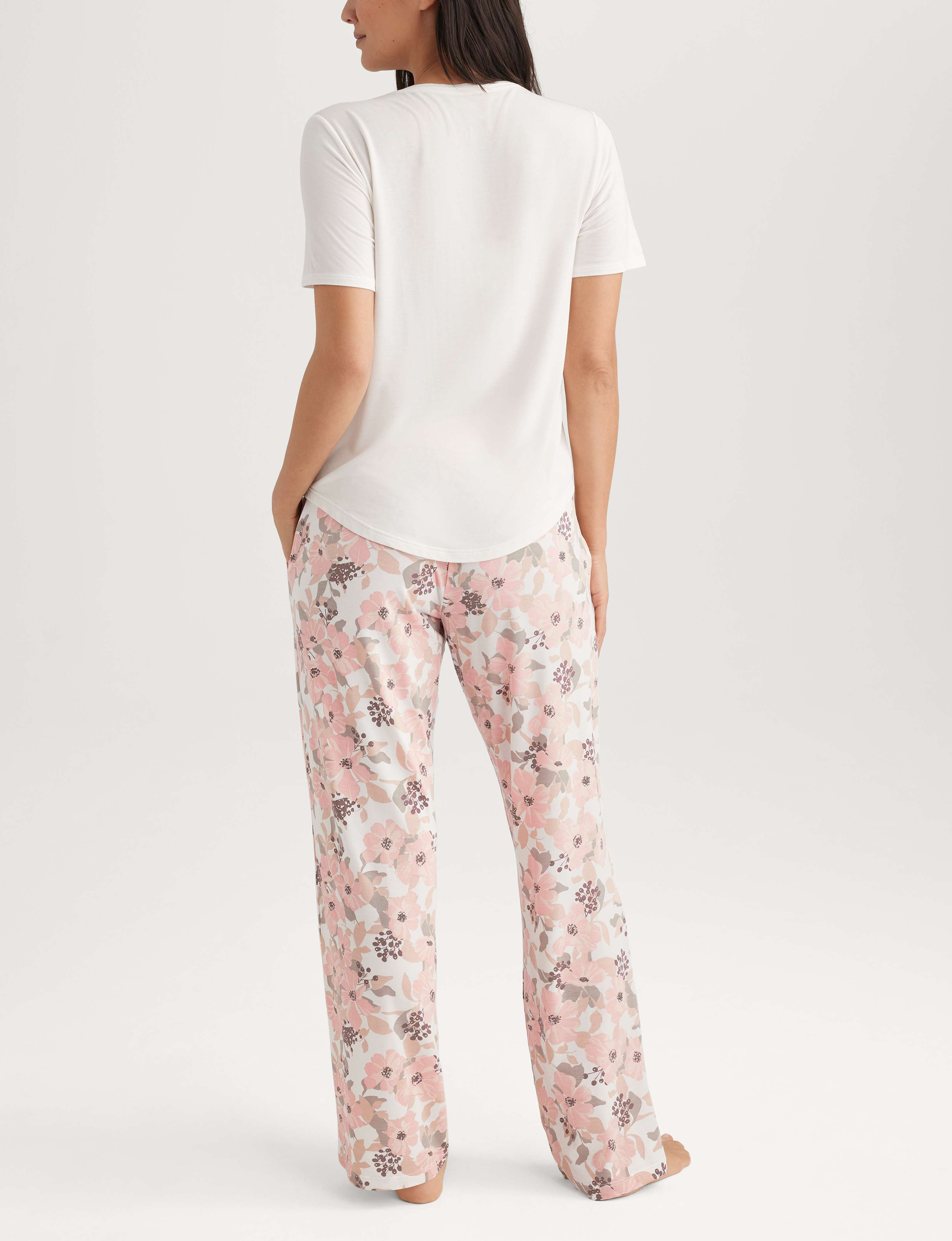 Women's Second Skin Sleep Pocket Tee & Pant Set