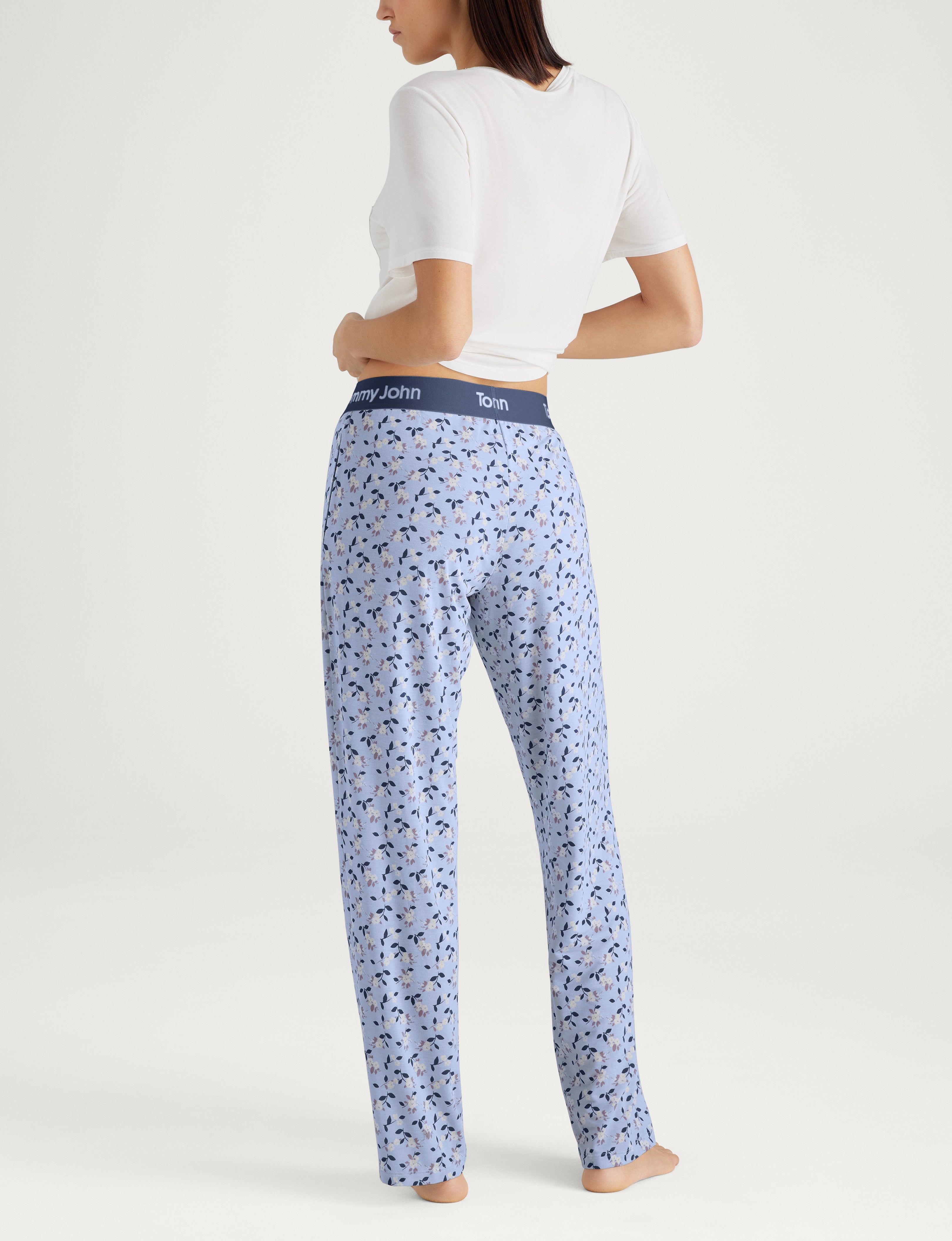 Women's Second Skin Sleep Pocket Tee & Pant Set