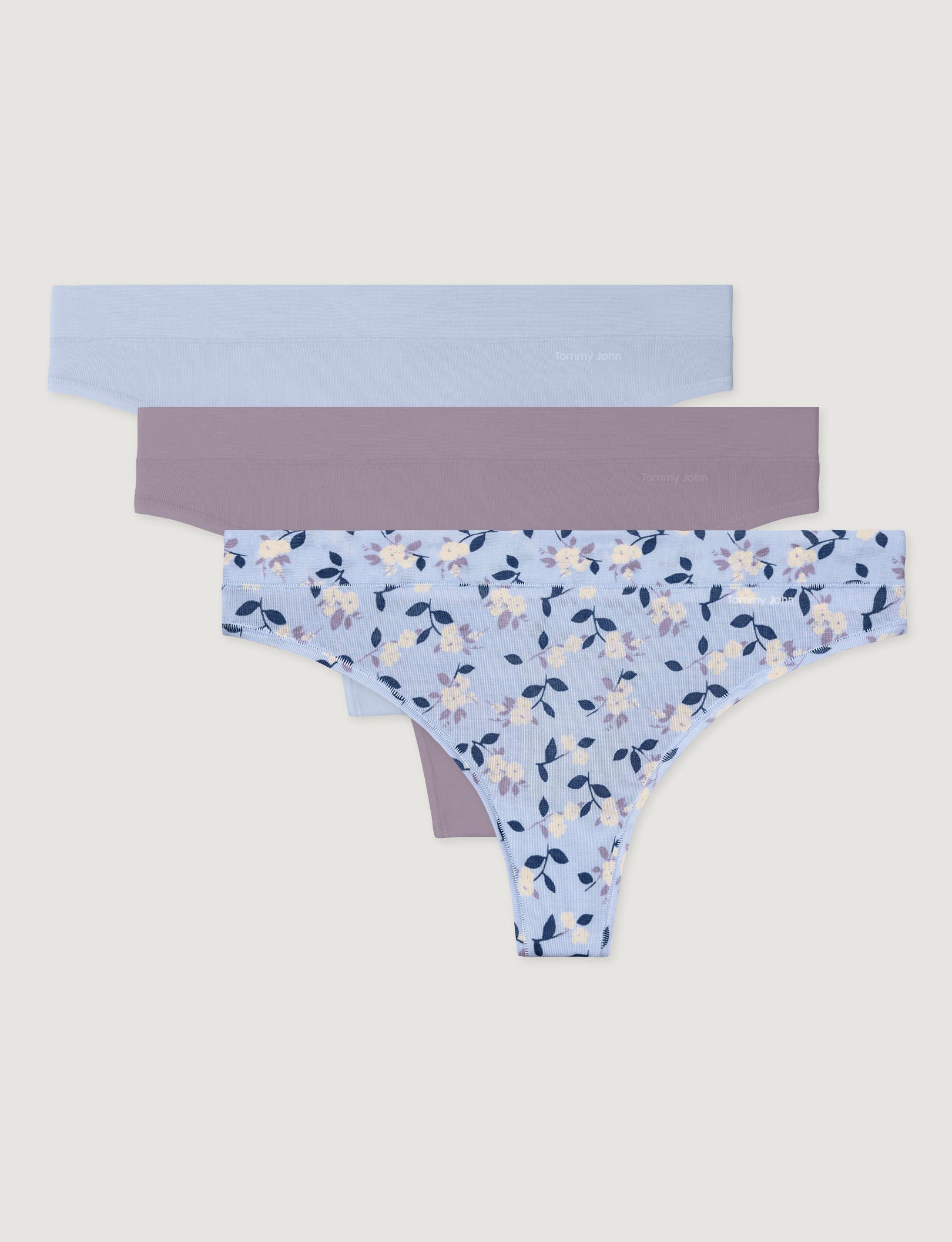 Women's Second Skin Thong (3-Pack)