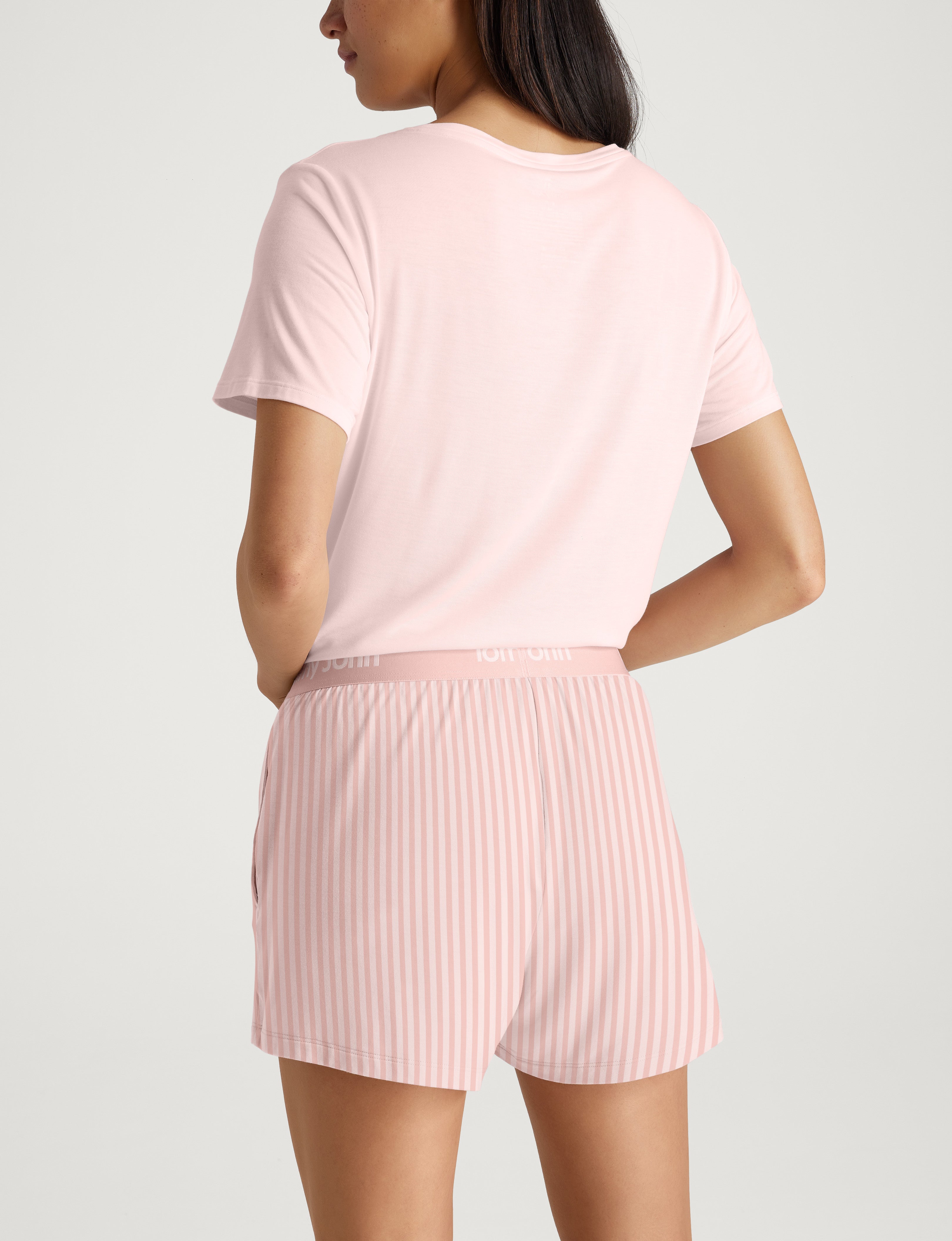 Women's Second Skin Sleep Pocket Tee & Short Set