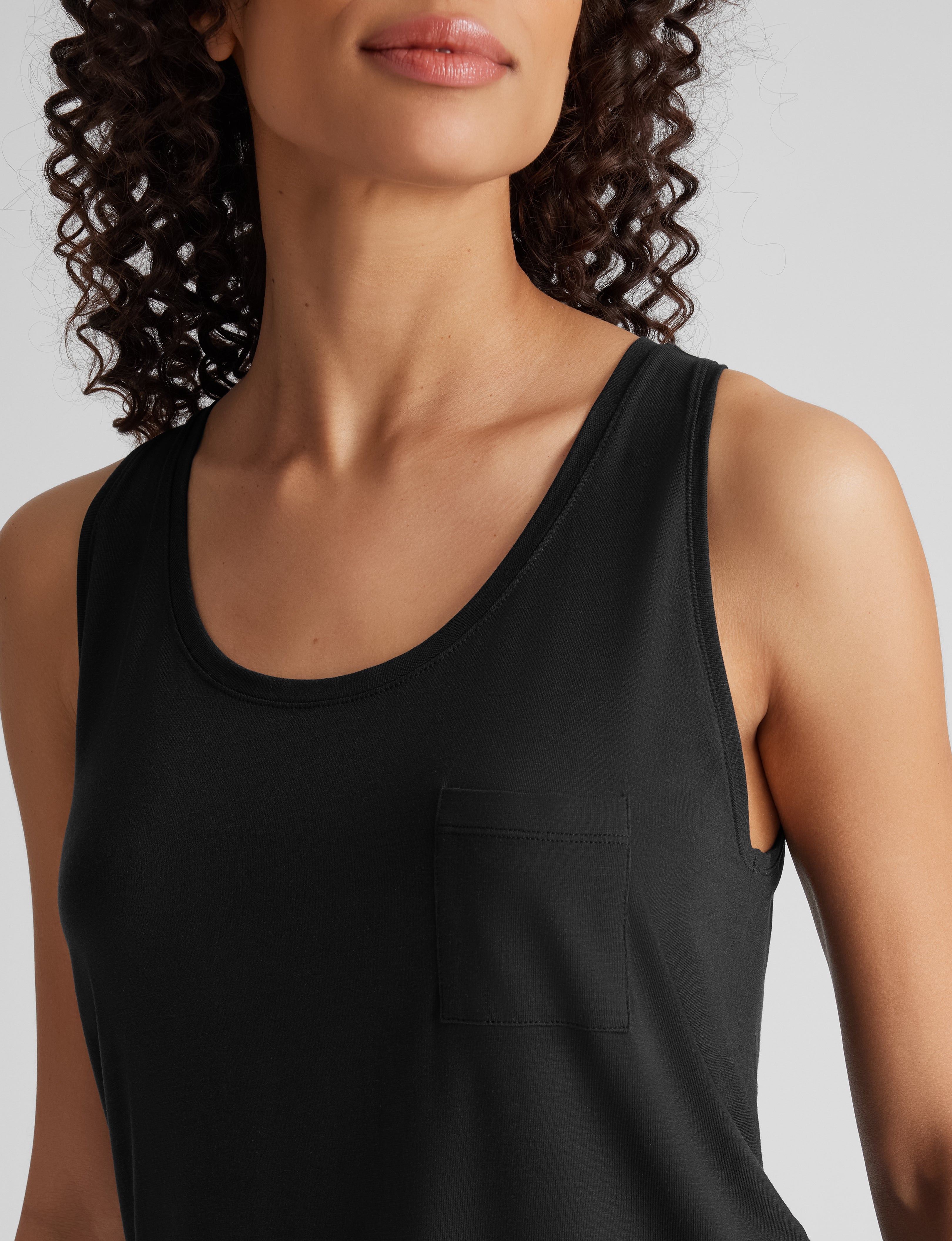 Women's Second Skin Sleep Pocket Tank