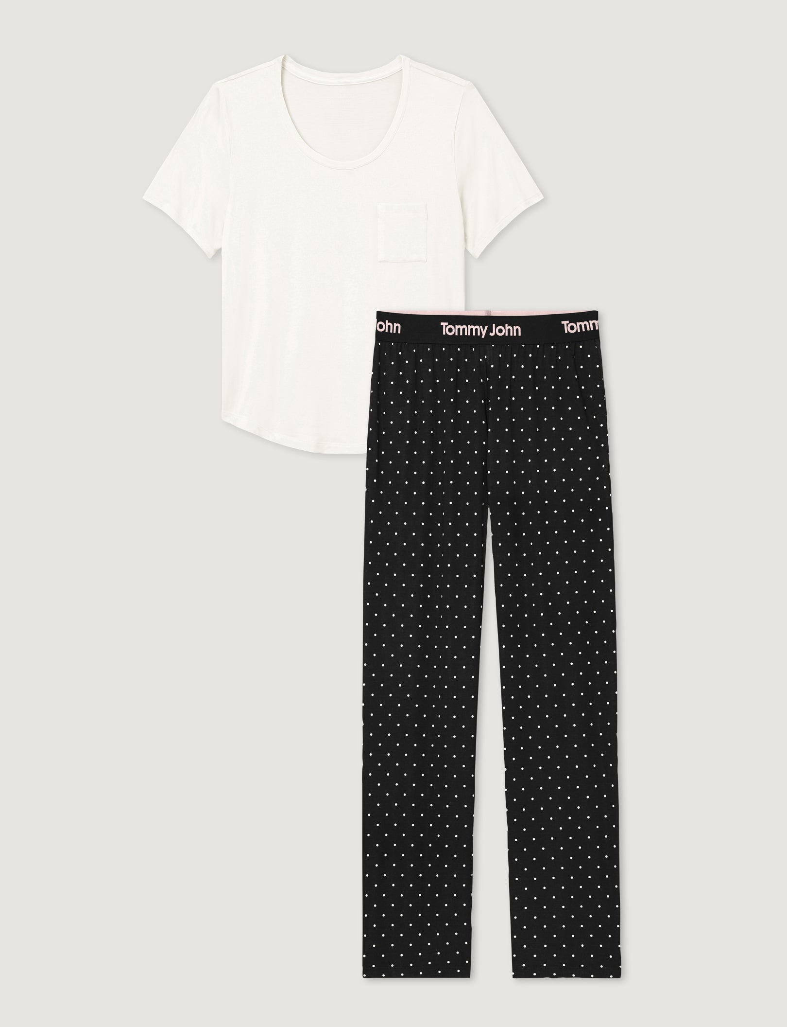 Women's Second Skin Sleep Pocket Tee & Pant Set