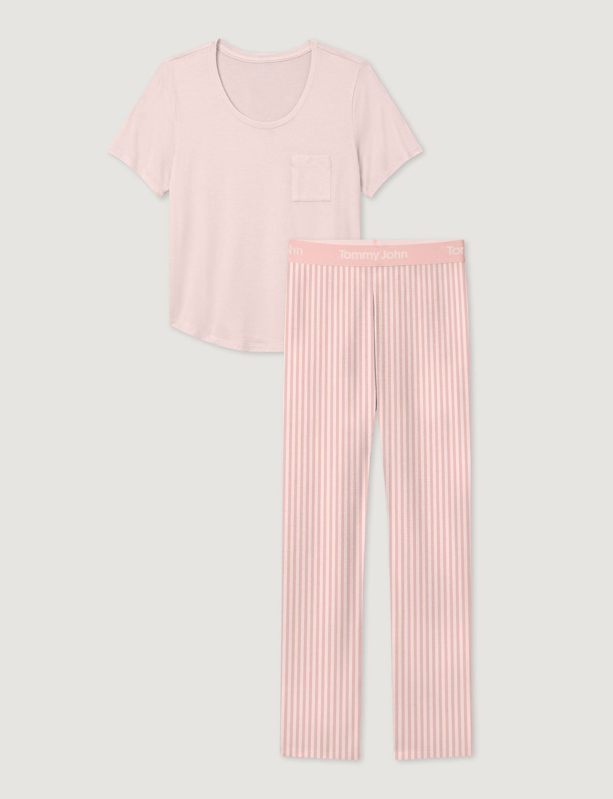 Women's Second Skin Sleep Pocket Tee & Pant Set