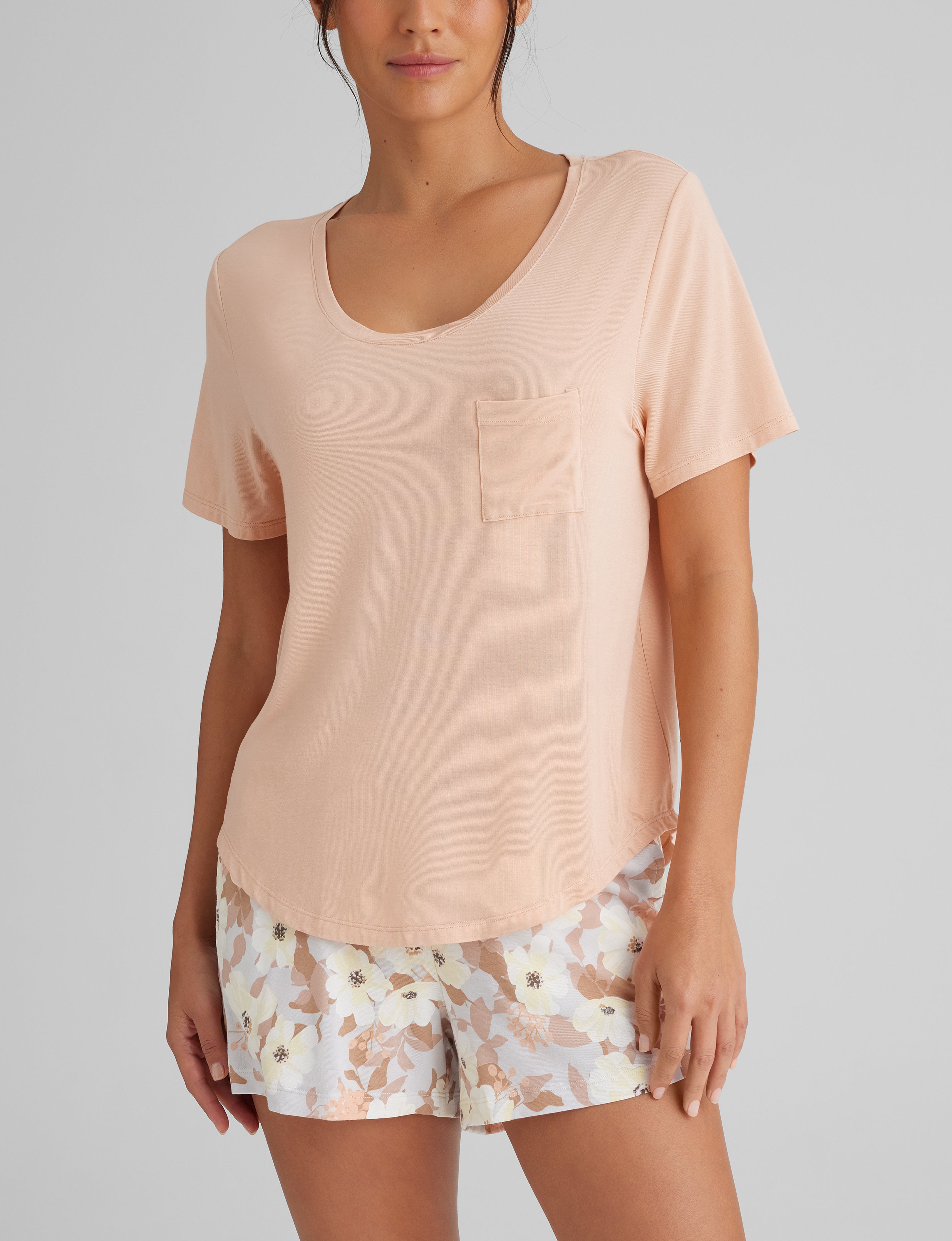 Women's Second Skin Sleep Pocket Tee