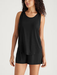 Women's Second Skin Luxe Rib Sleep Tank