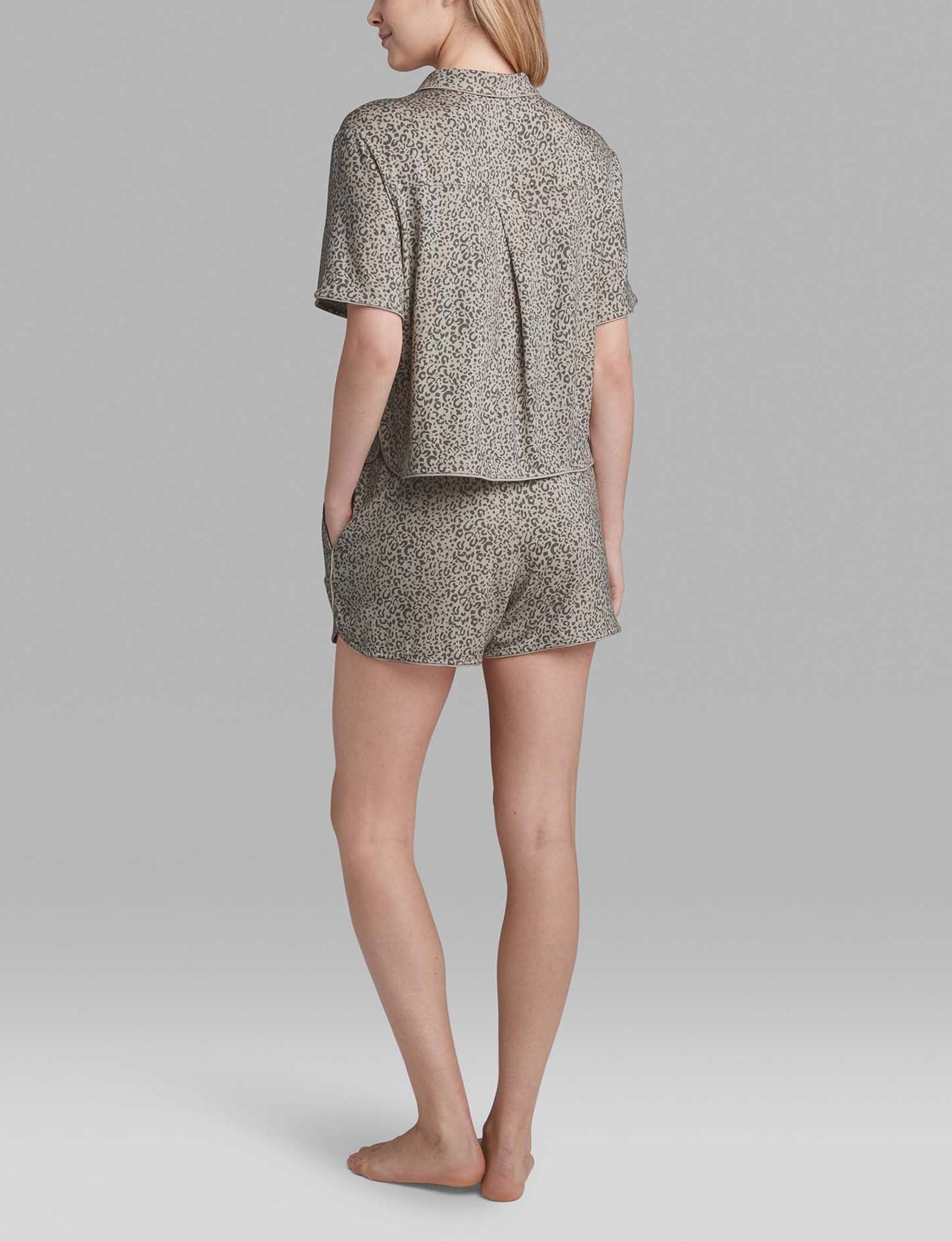 Women's Downtime Pullover Pajama Top & Short Set