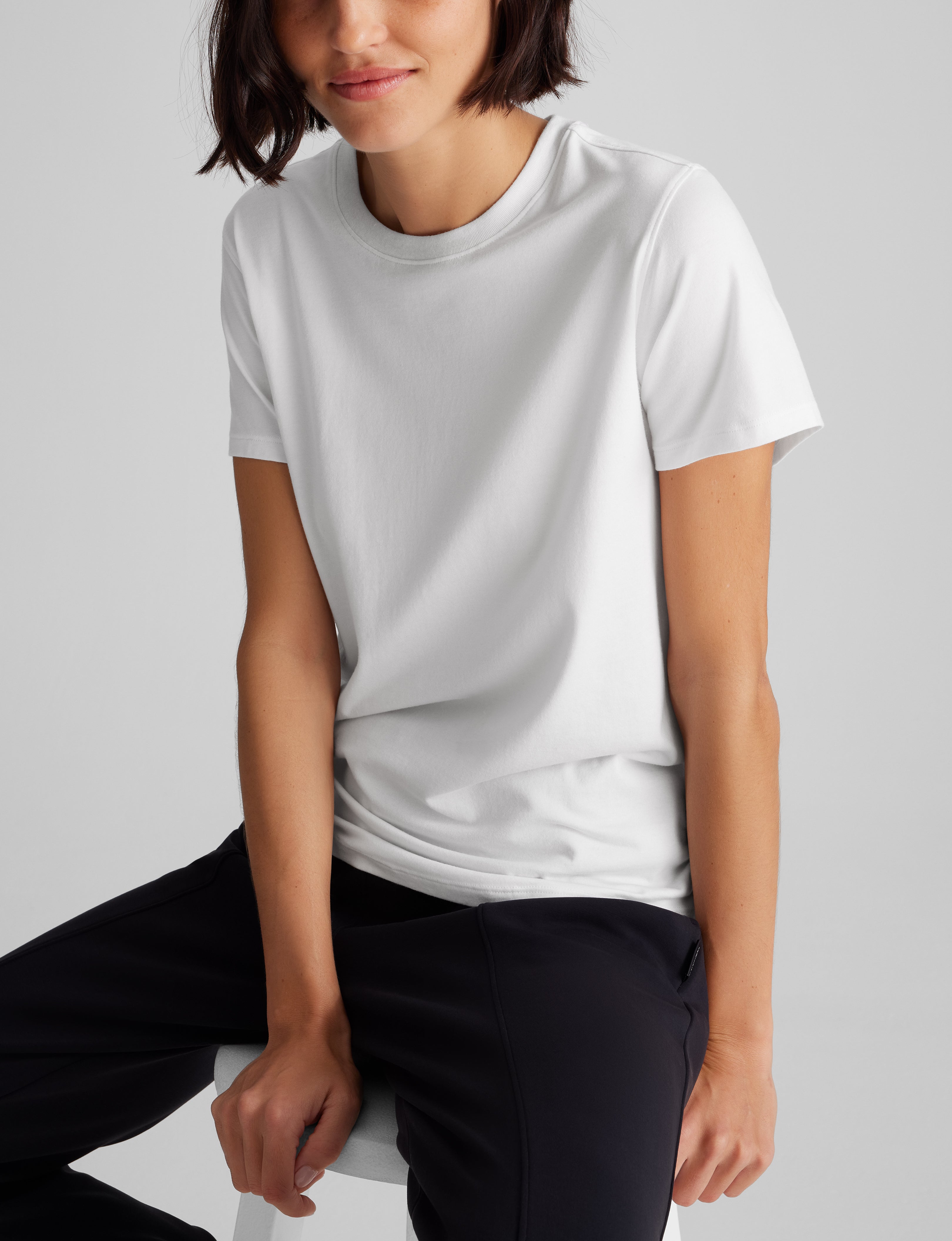 Women's Second Skin Crew Neck Tee