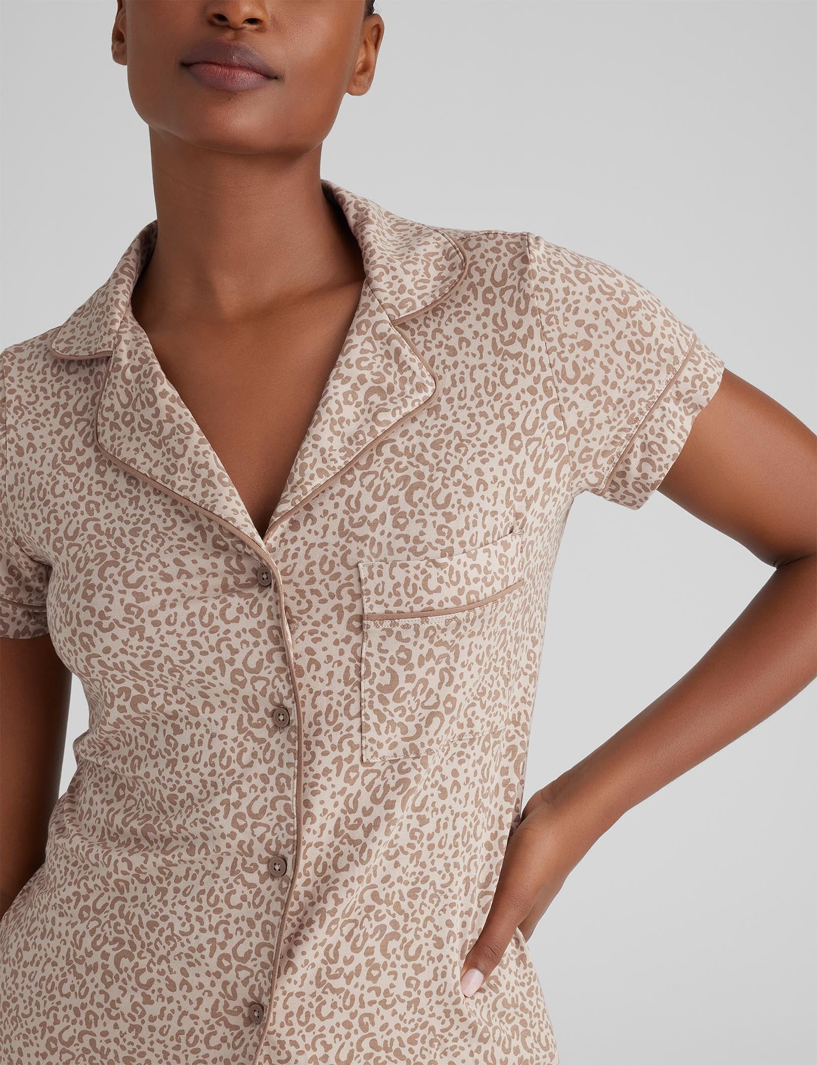 Women's Downtime Pajama Top & Short Set