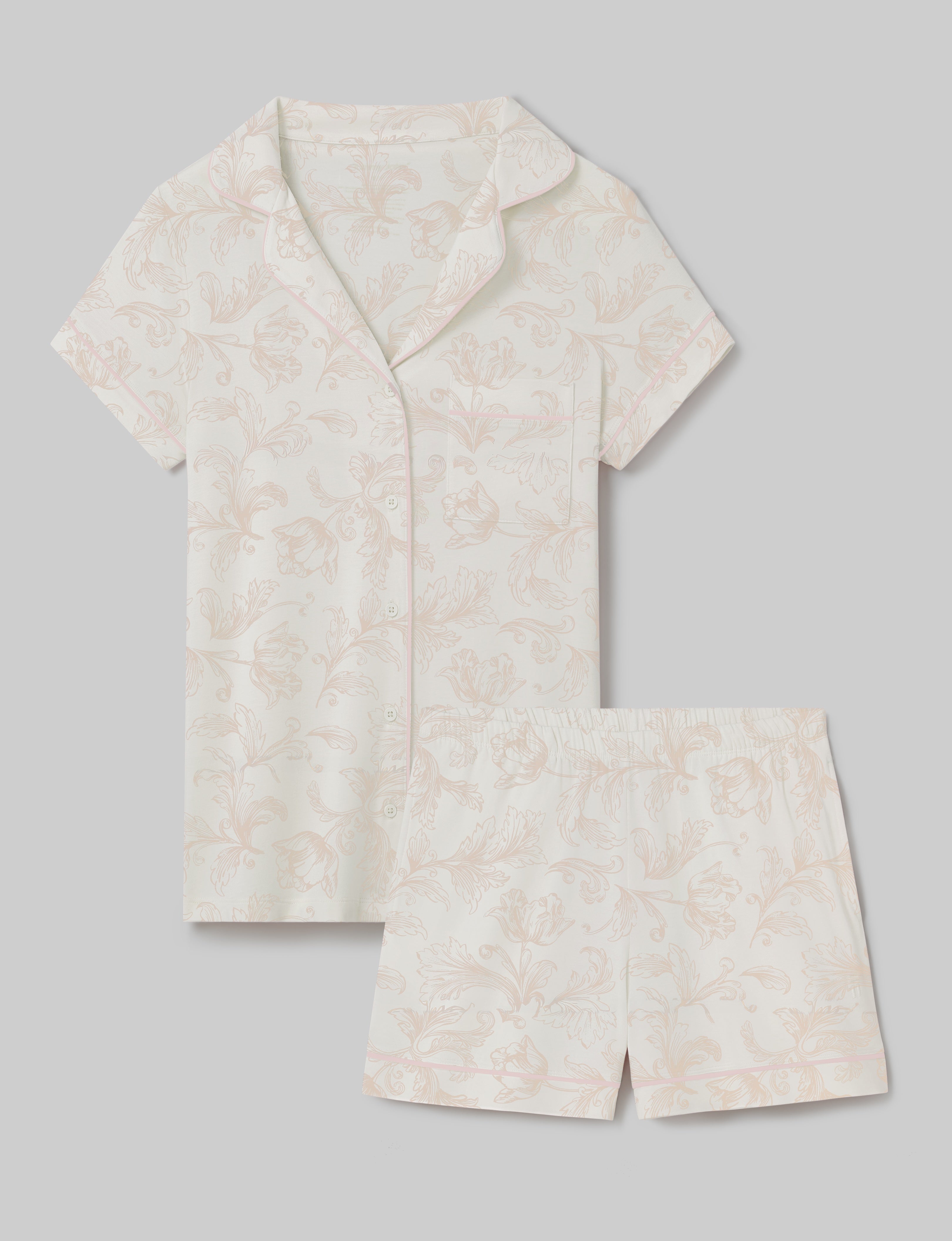 Women's Downtime Pajama Top & Short Set
