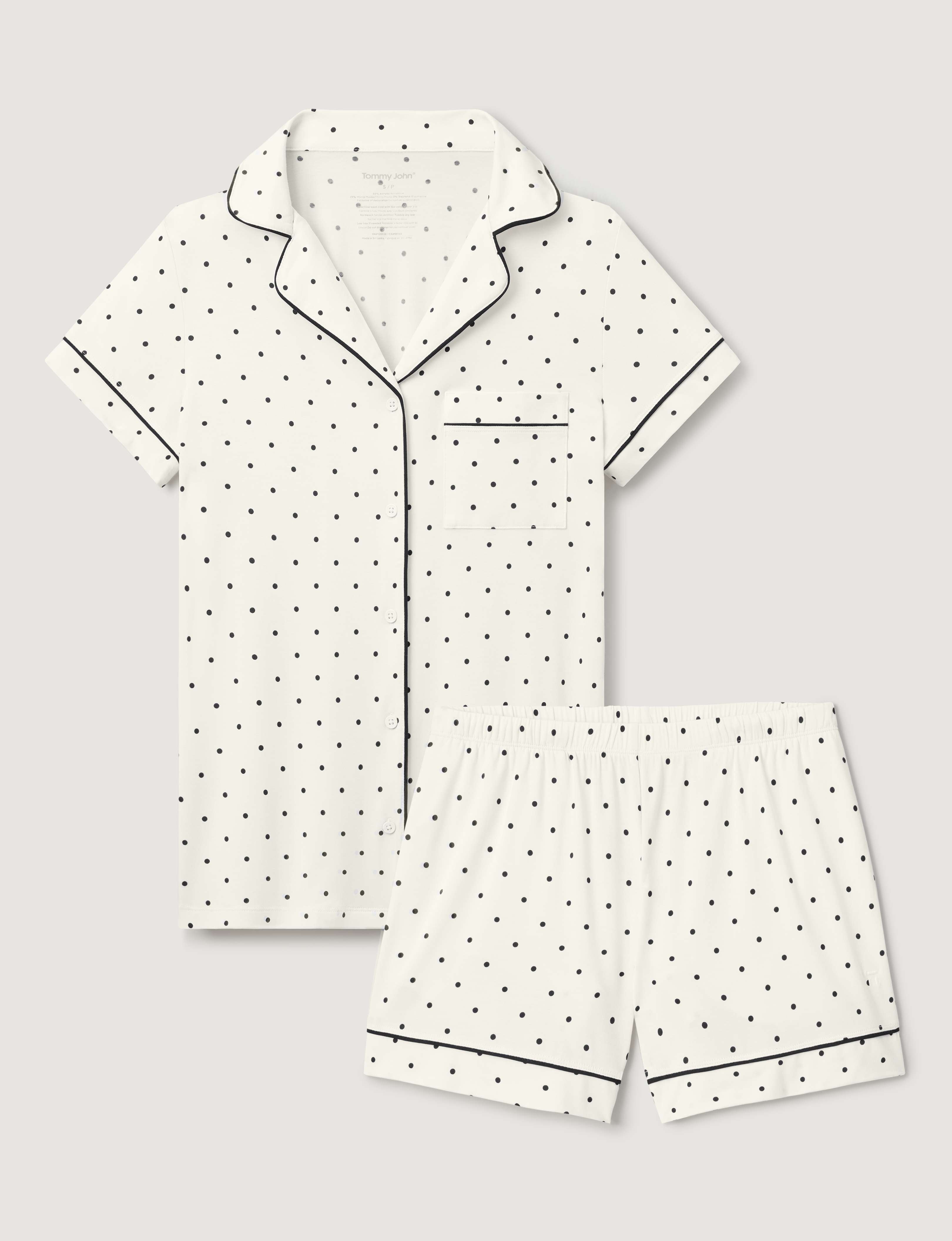 Women's Downtime Pajama Top & Short Set