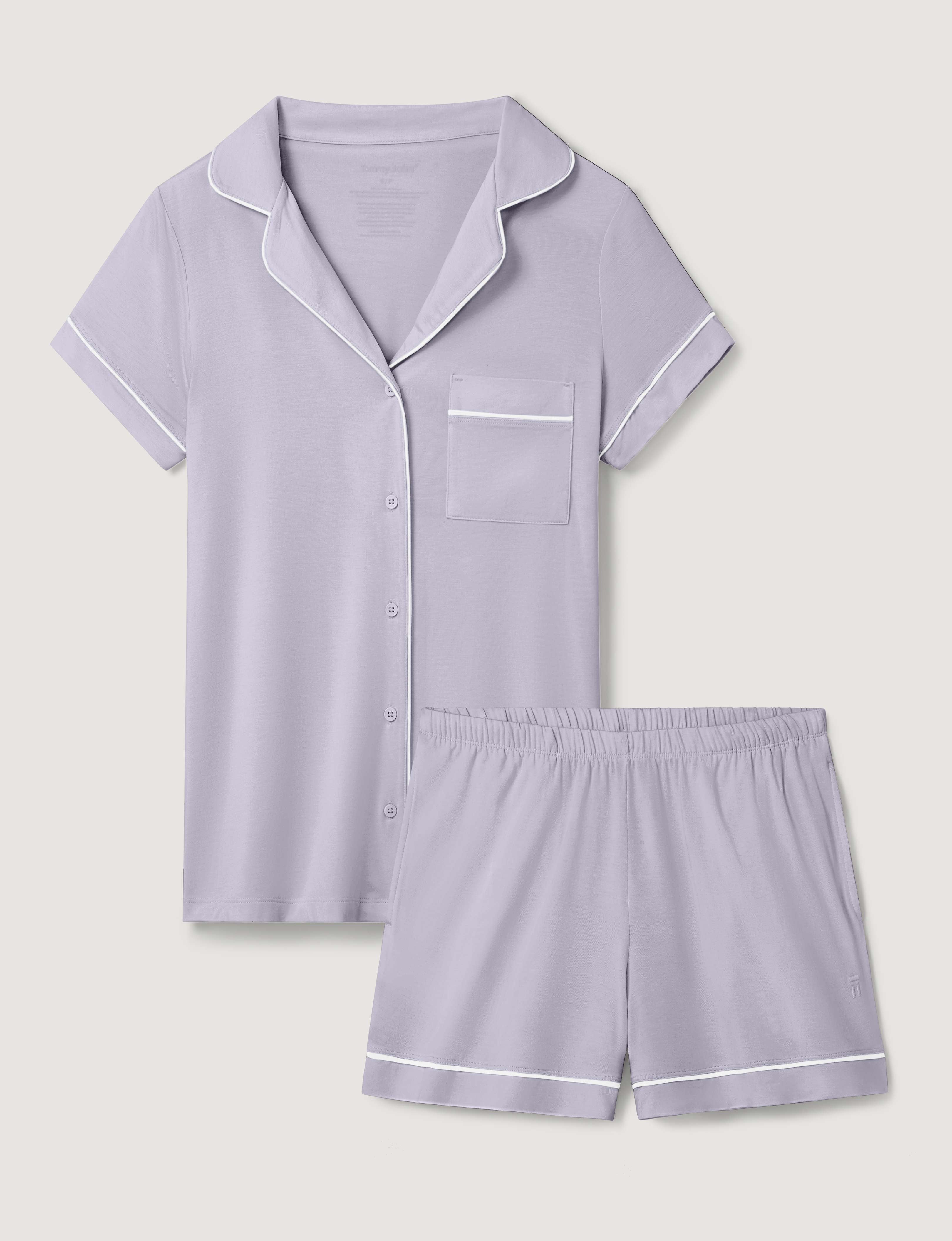 Women's Downtime Pajama Top & Short Set