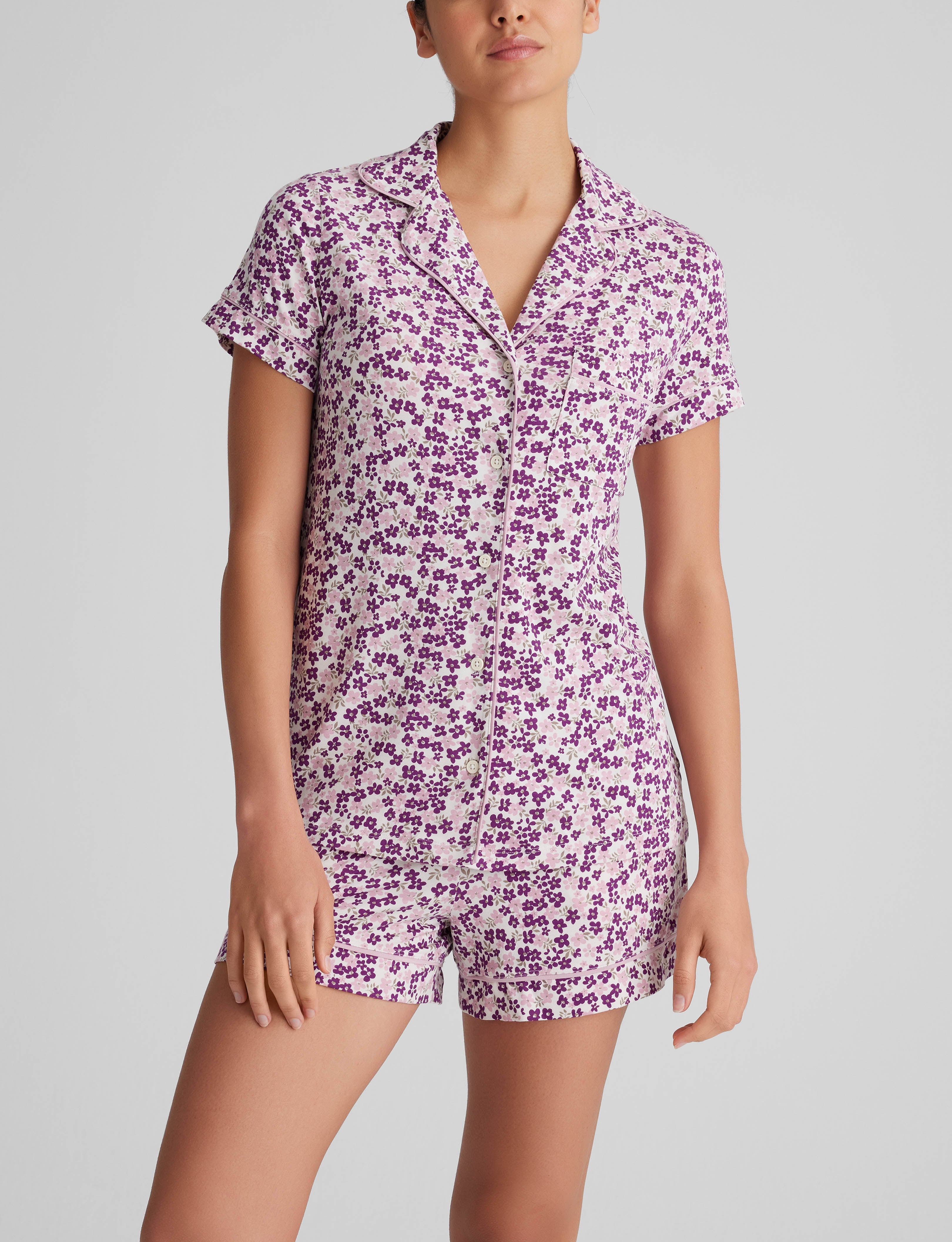 Women's Downtime Pajama Top & Short Set
