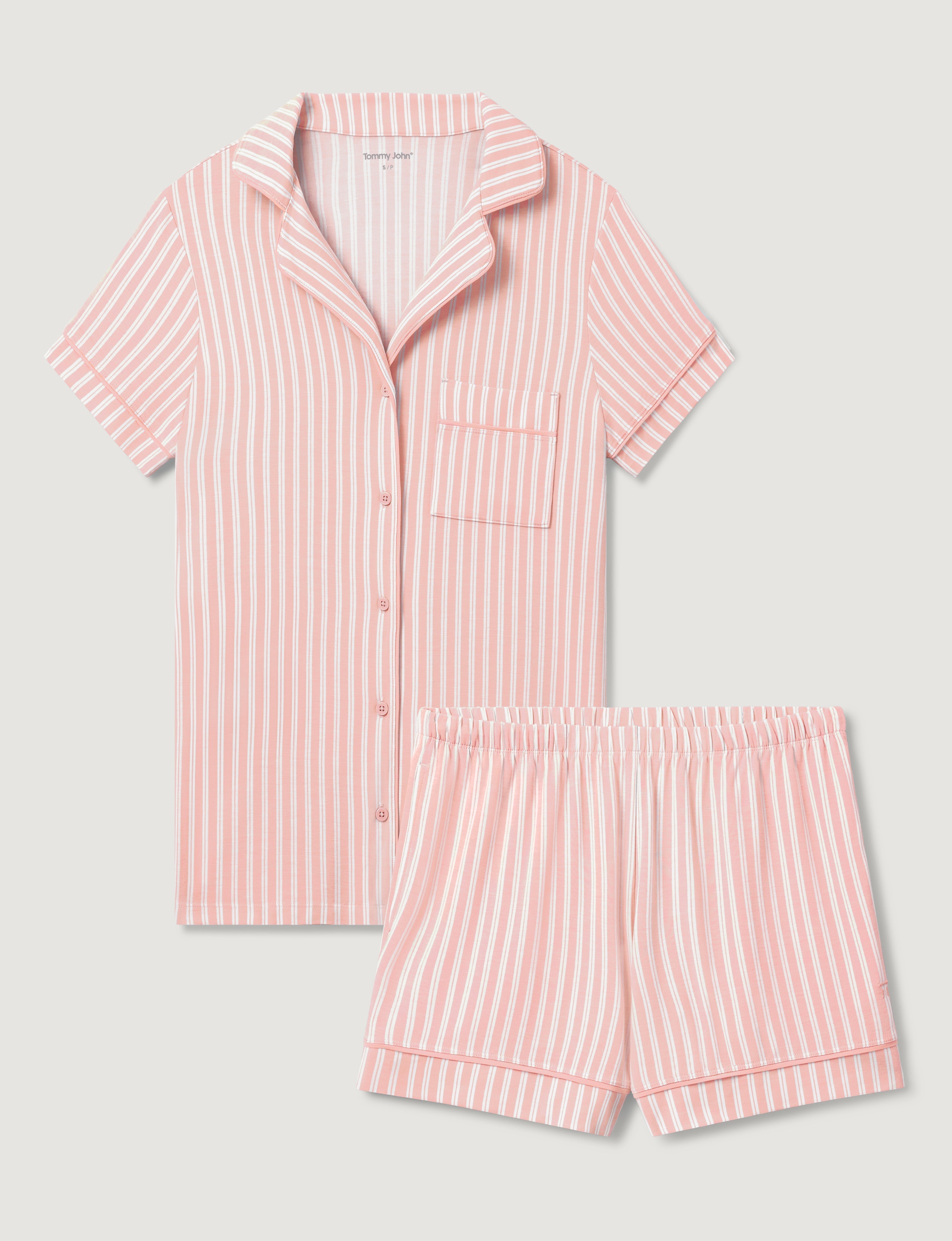Women's Downtime Pajama Top & Short Set