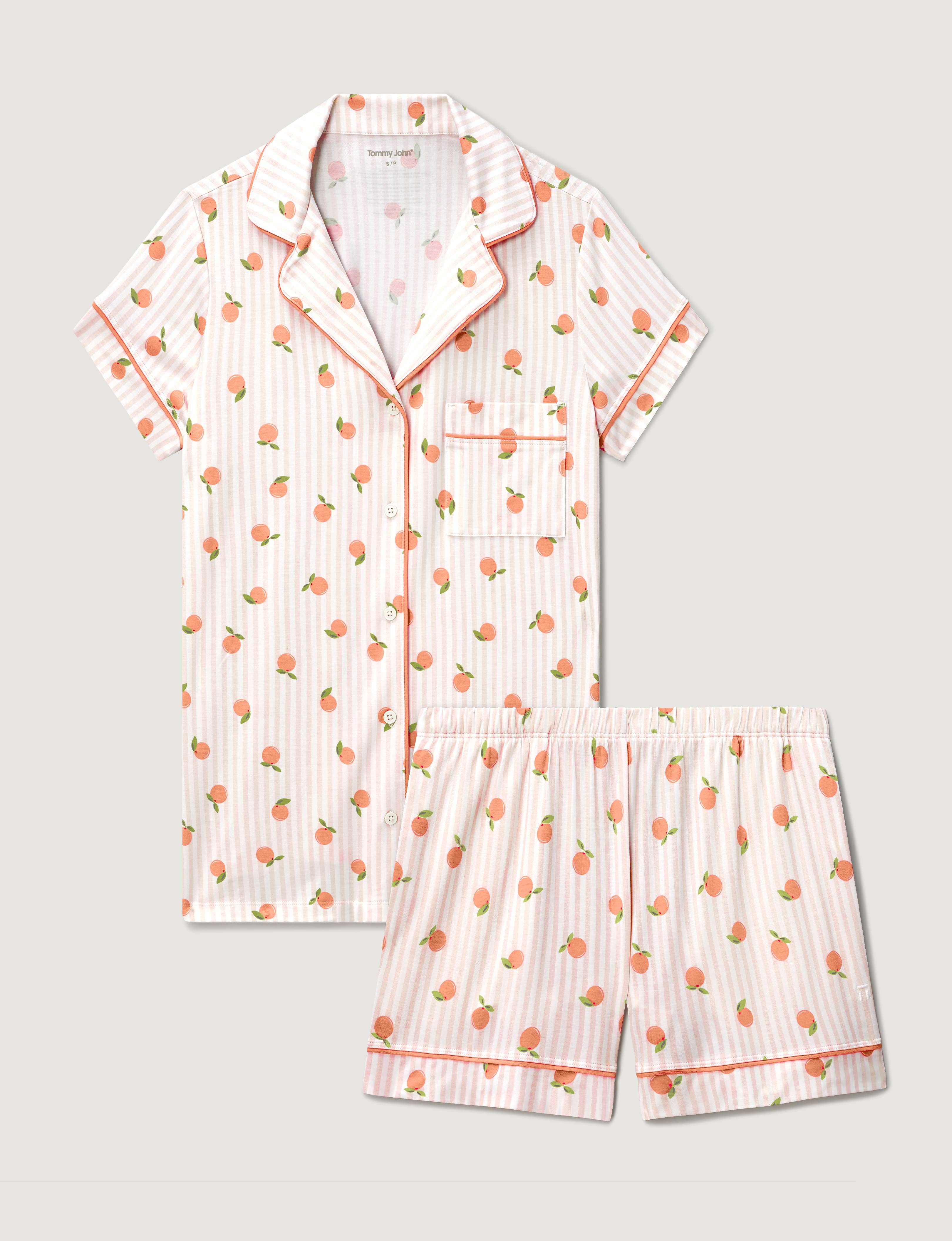 Women's Downtime Pajama Top & Short Set