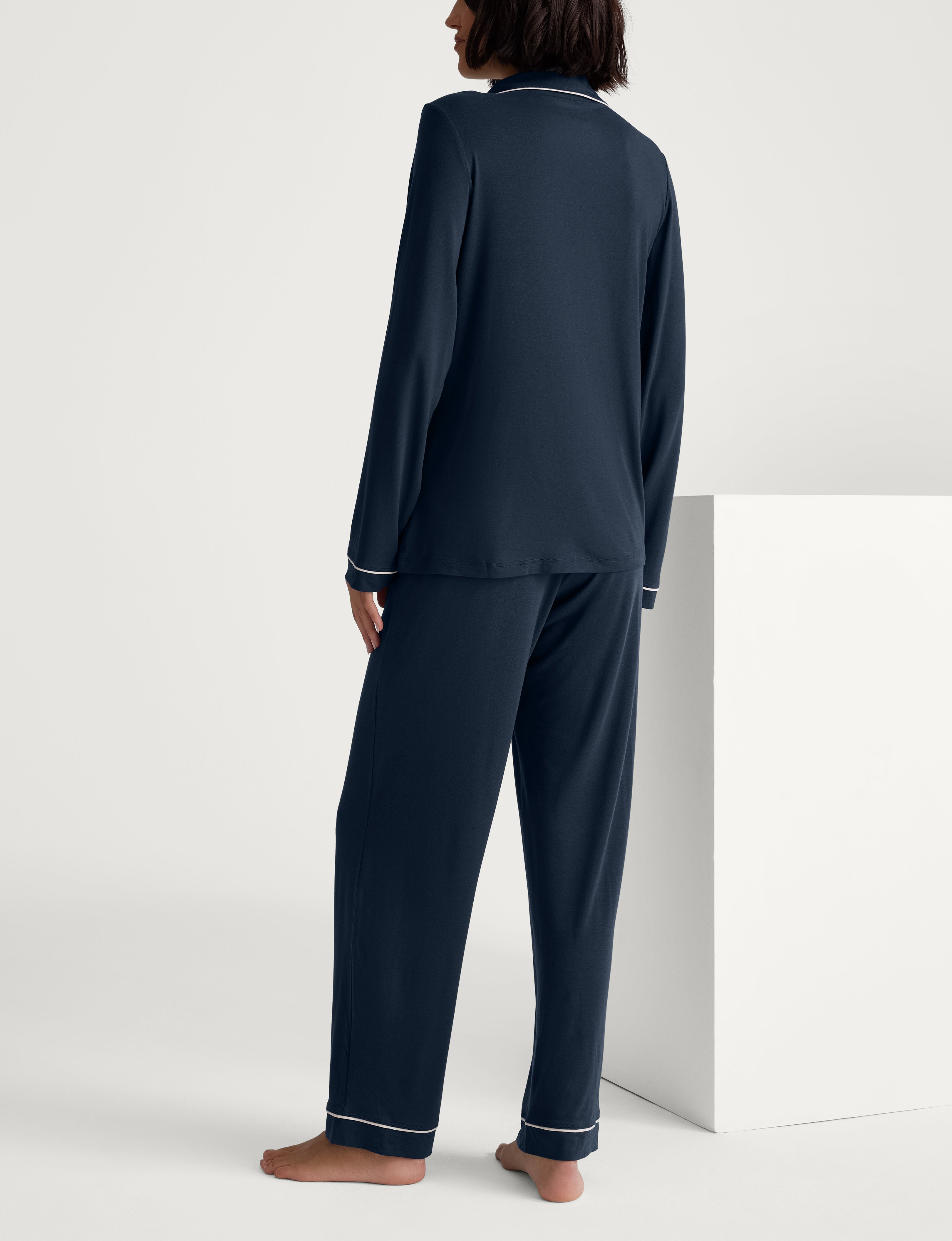 Women's Downtime Long Sleeve Pajama Top & Pant Set