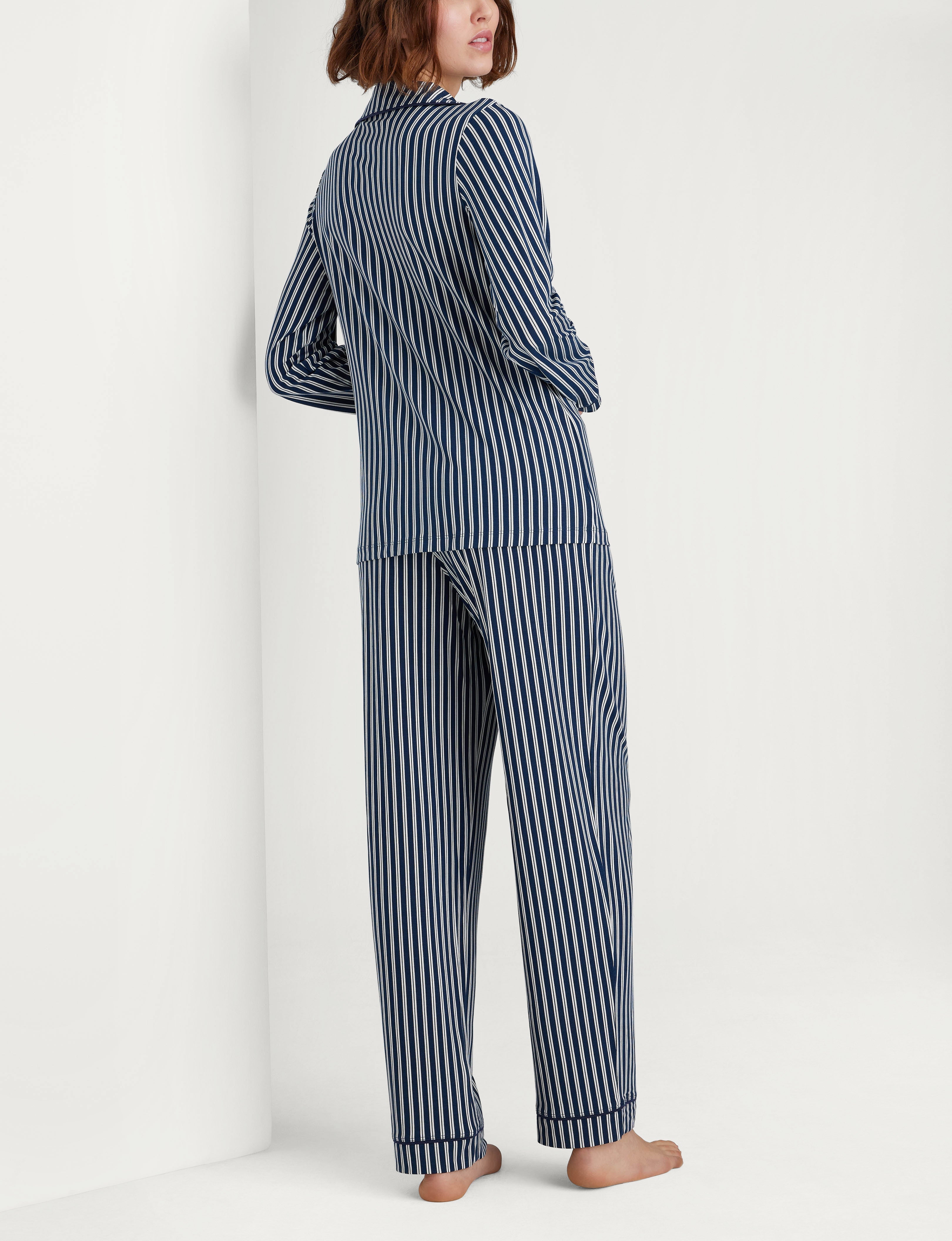 Women's Downtime Long Sleeve Pajama Top & Pant Set