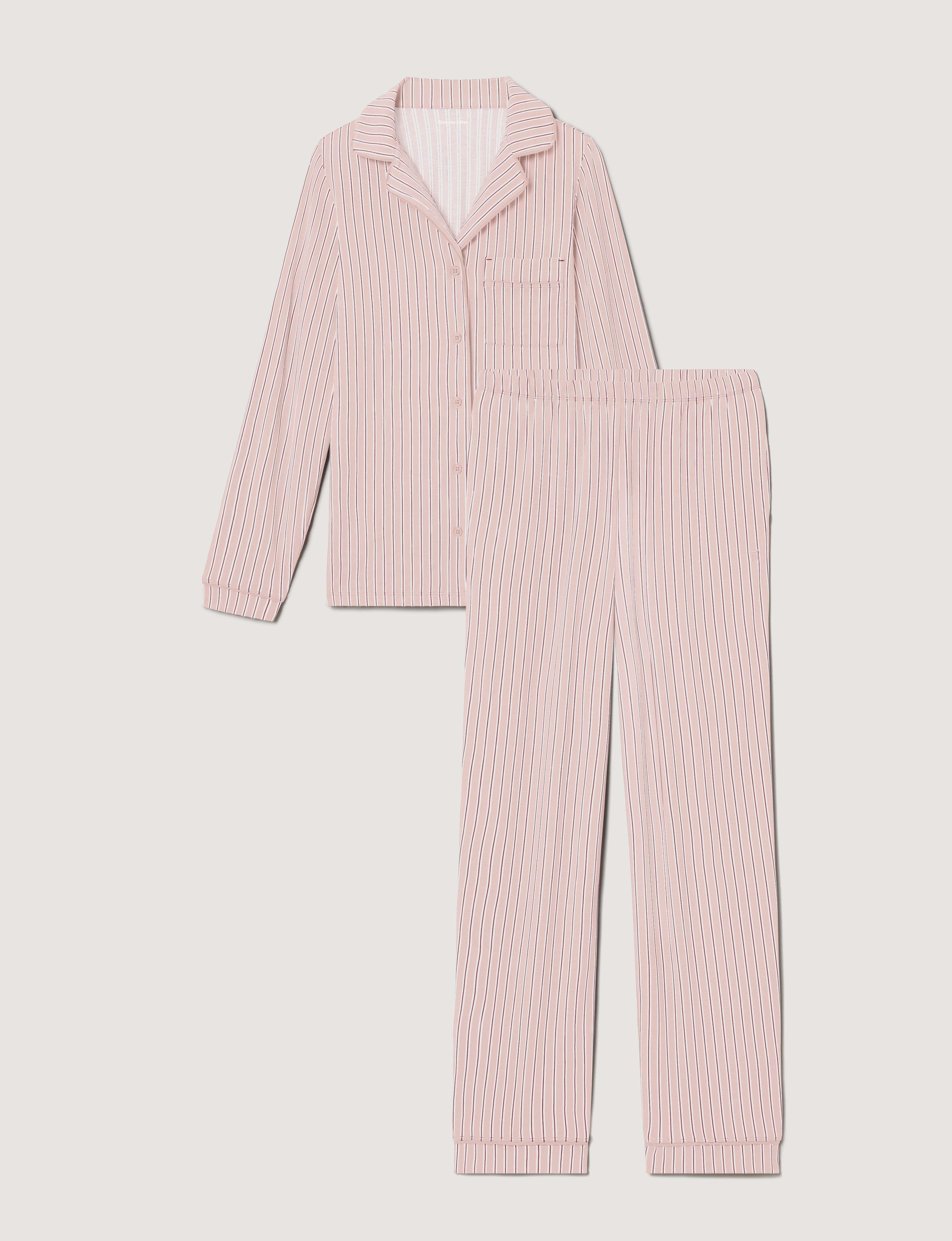 Women's Downtime Long Sleeve Pajama Top & Pant Set