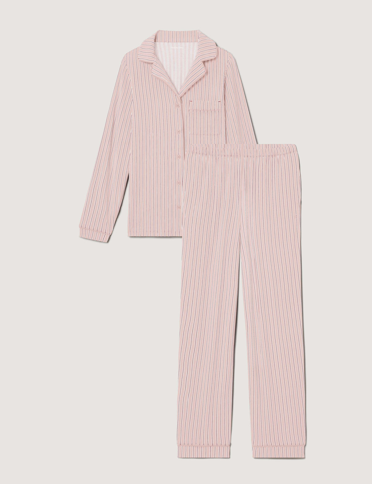 Women's Downtime Long Sleeve Pajama Top & Pant Set