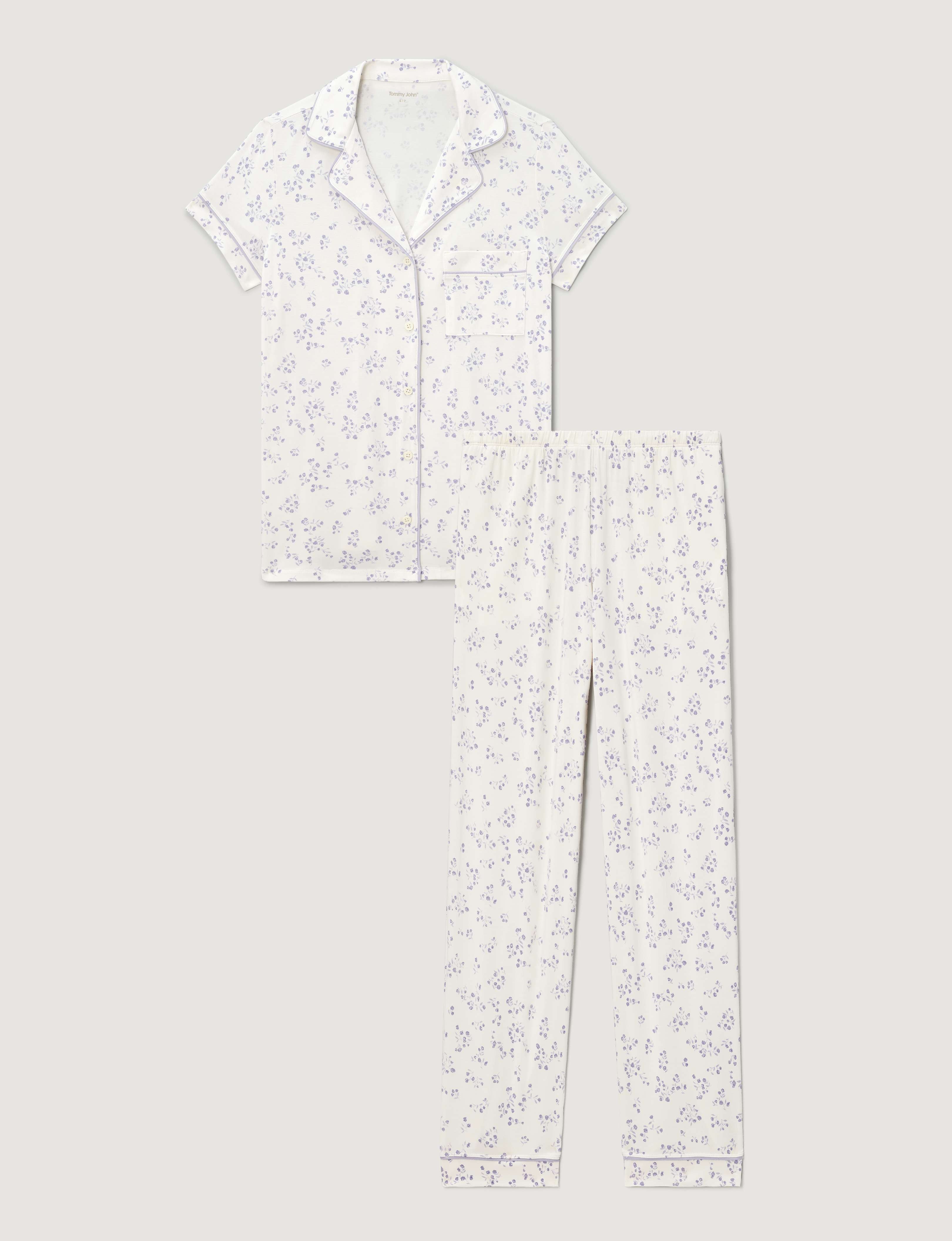 Women's Downtime Pajama Top & Pant Set