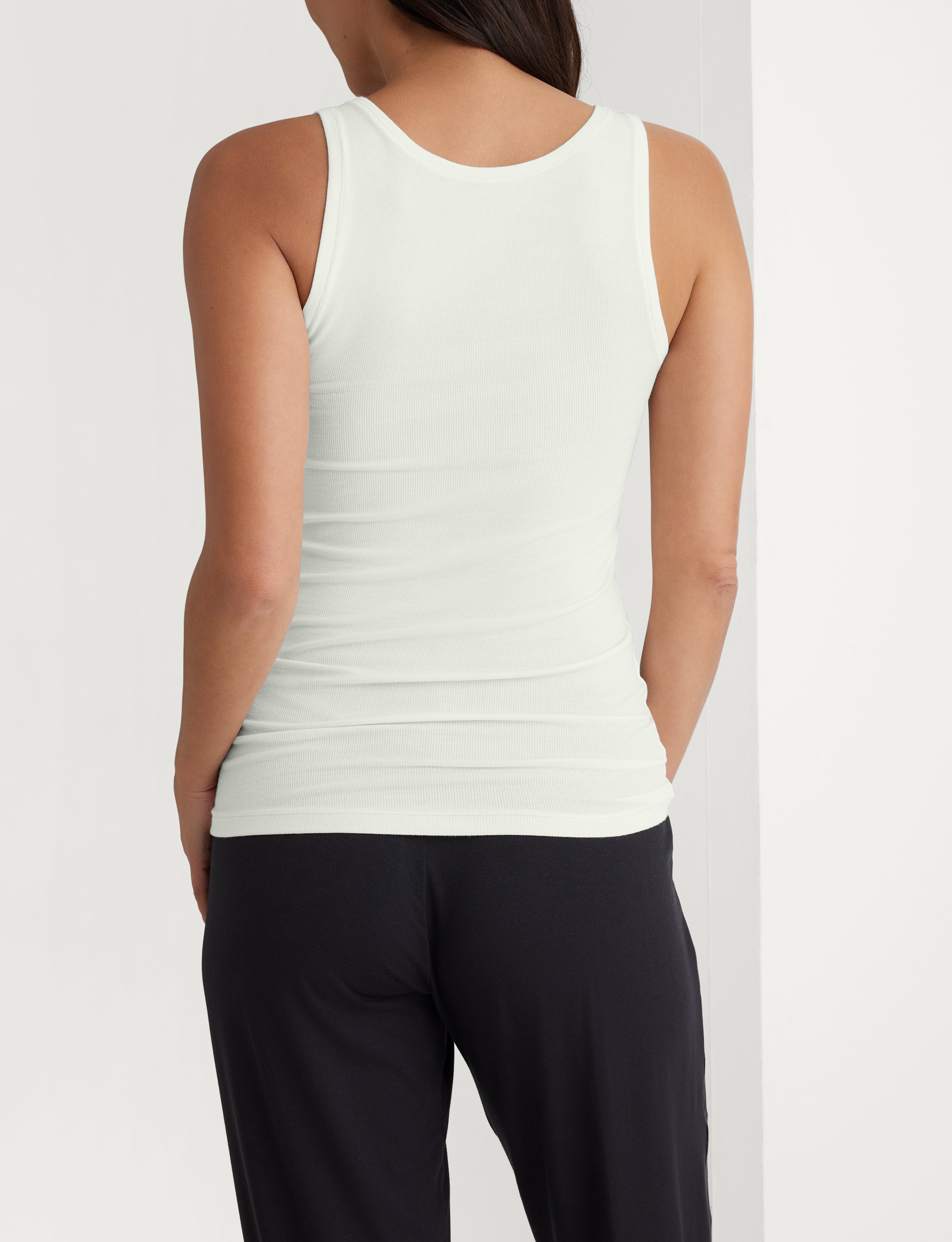 Women's Micro Rib Fitted Tank (2-Pack)