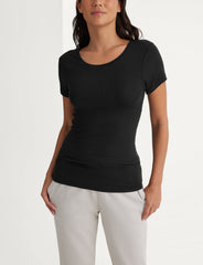 Women's Micro Rib Tee & Pant Set