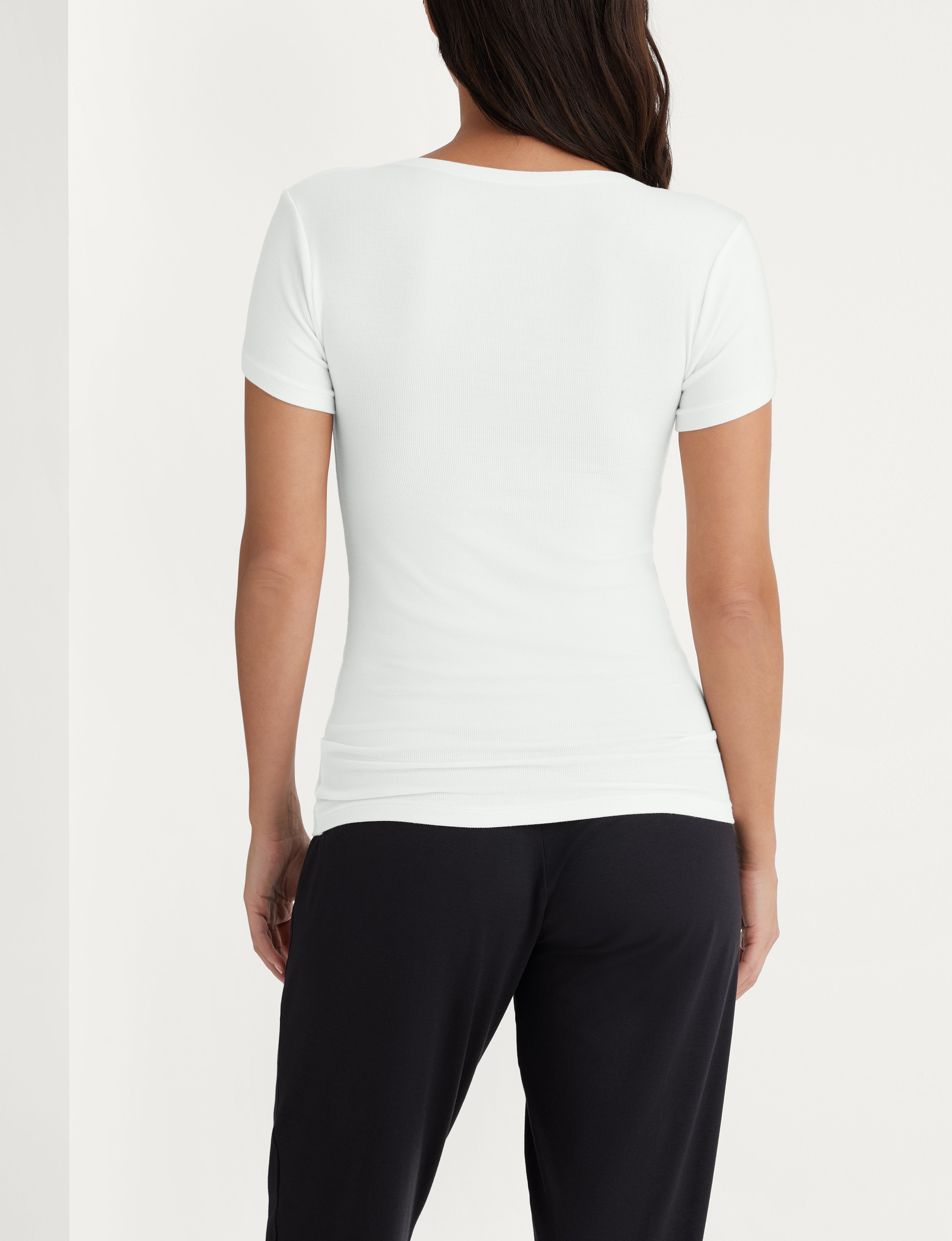 Women's Micro Rib Cap Sleeve Tee