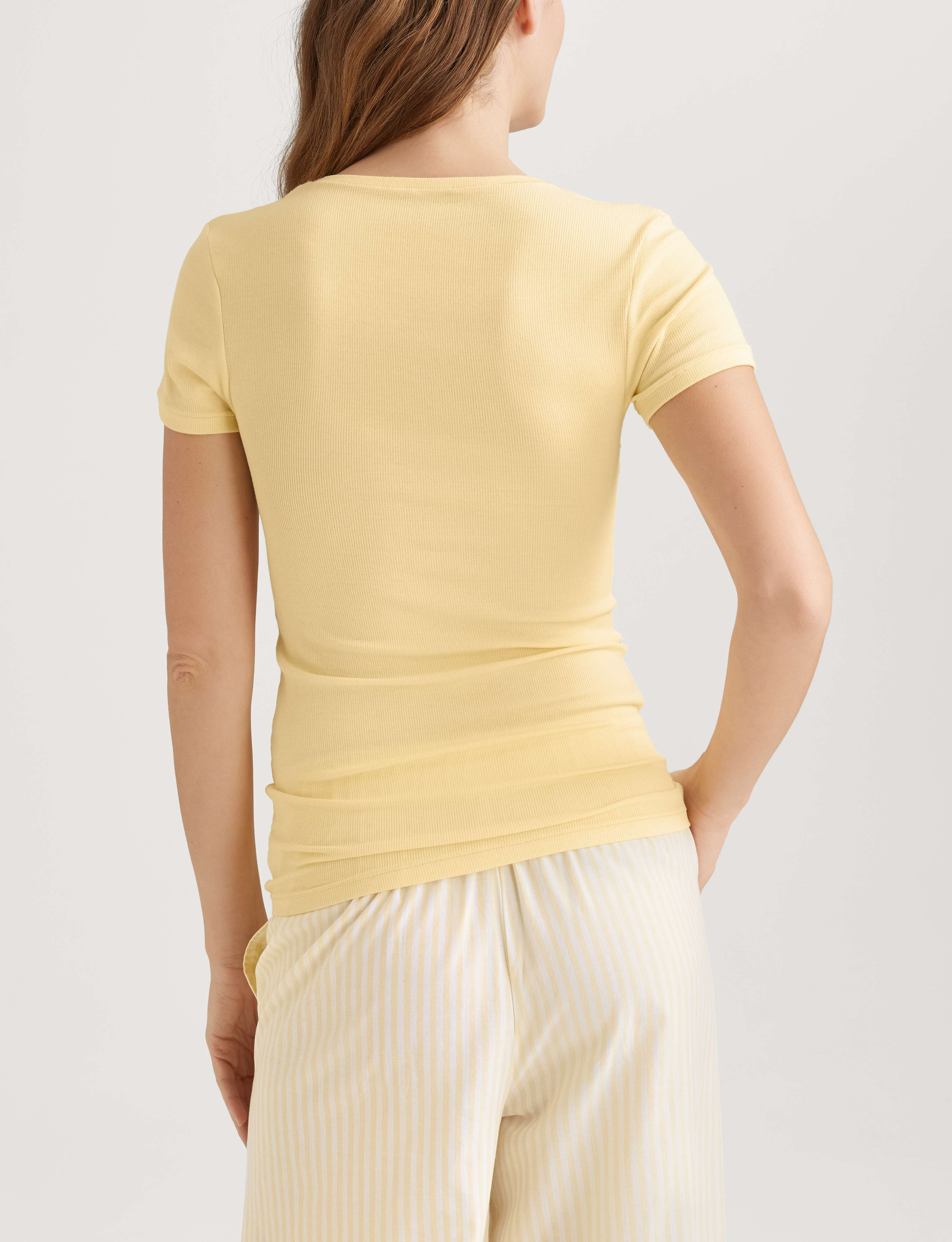 Women's Micro Rib Cap Sleeve Tee