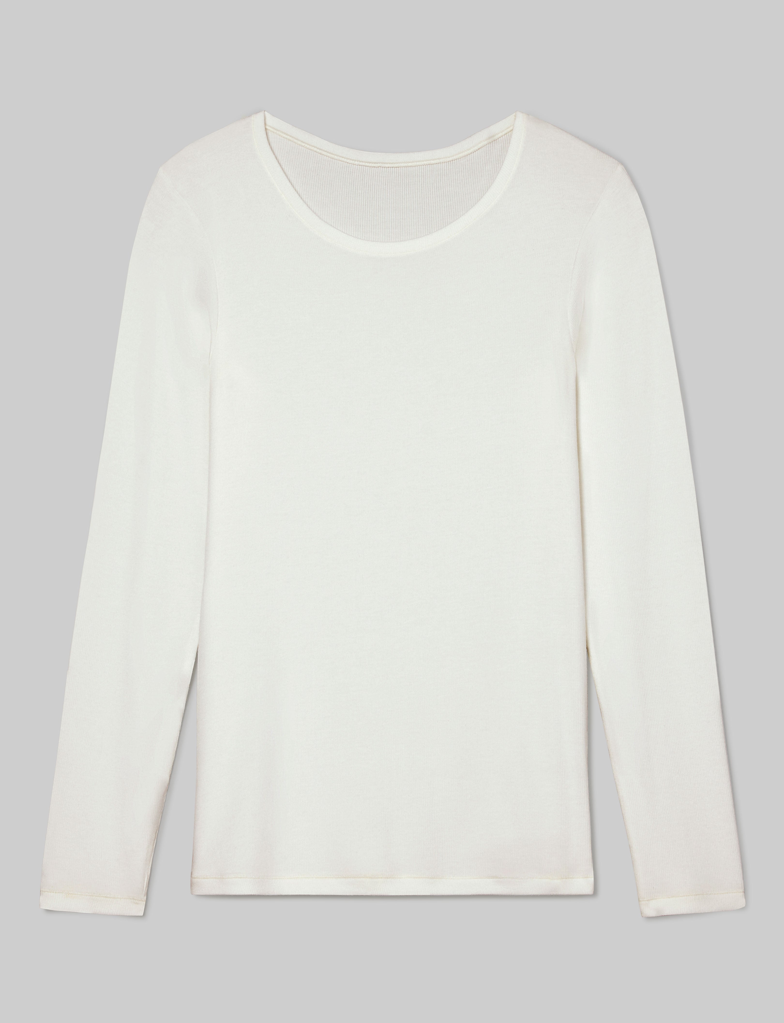 Women's Micro Rib Long Sleeve Tee