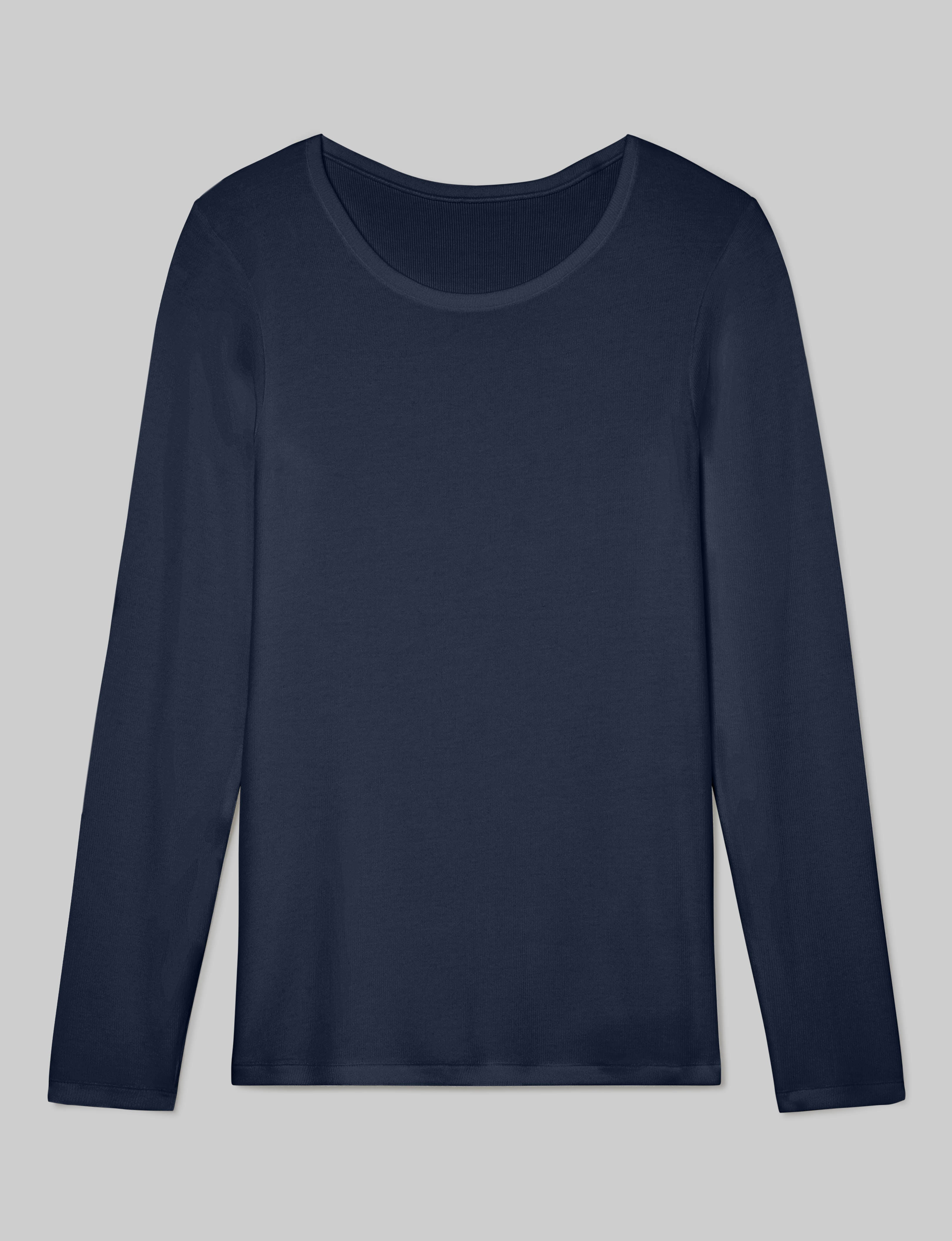 Women's Micro Rib Long Sleeve Tee