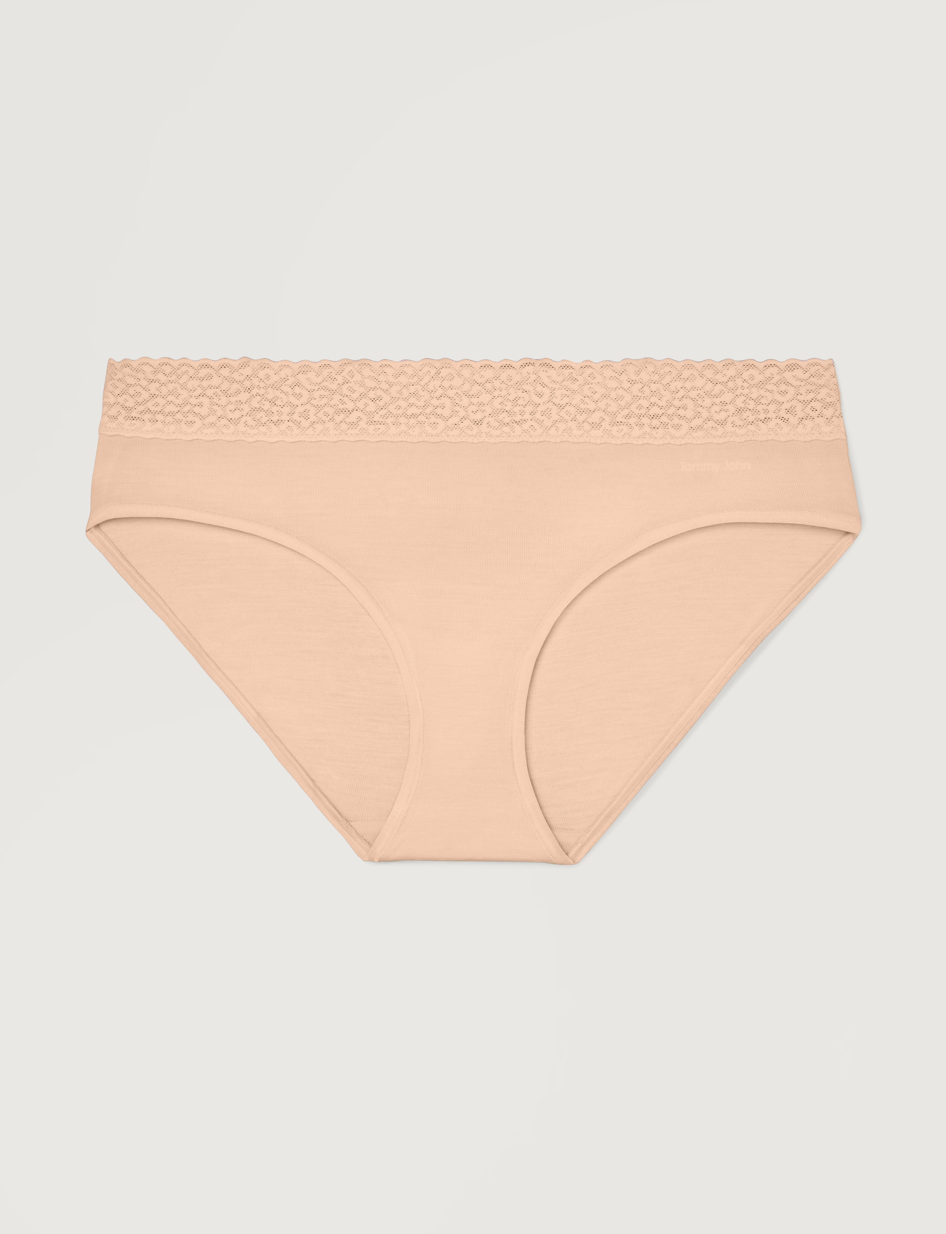 Women's Second Skin Brief, Lace Waist