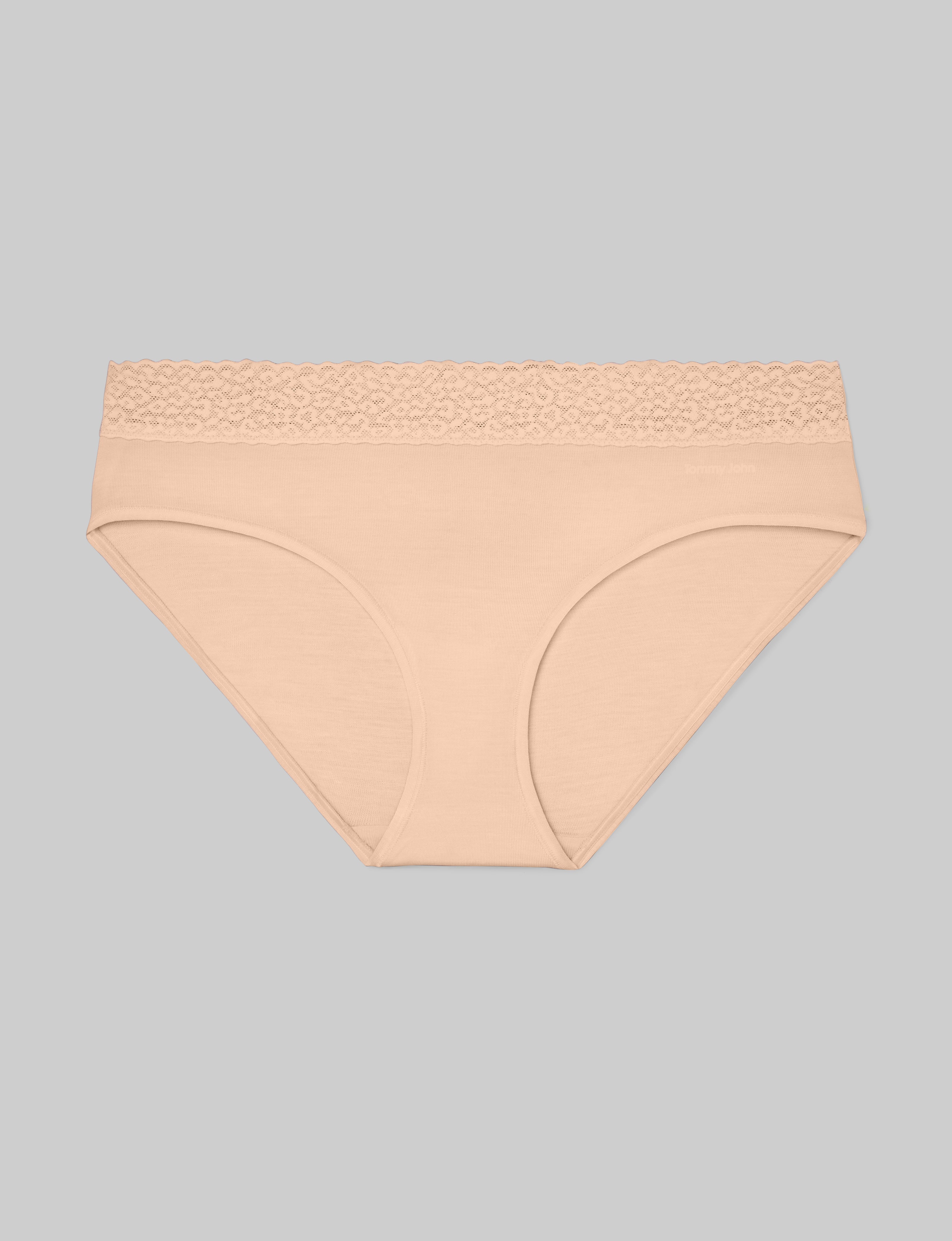 Women's Second Skin Brief, Lace Waist