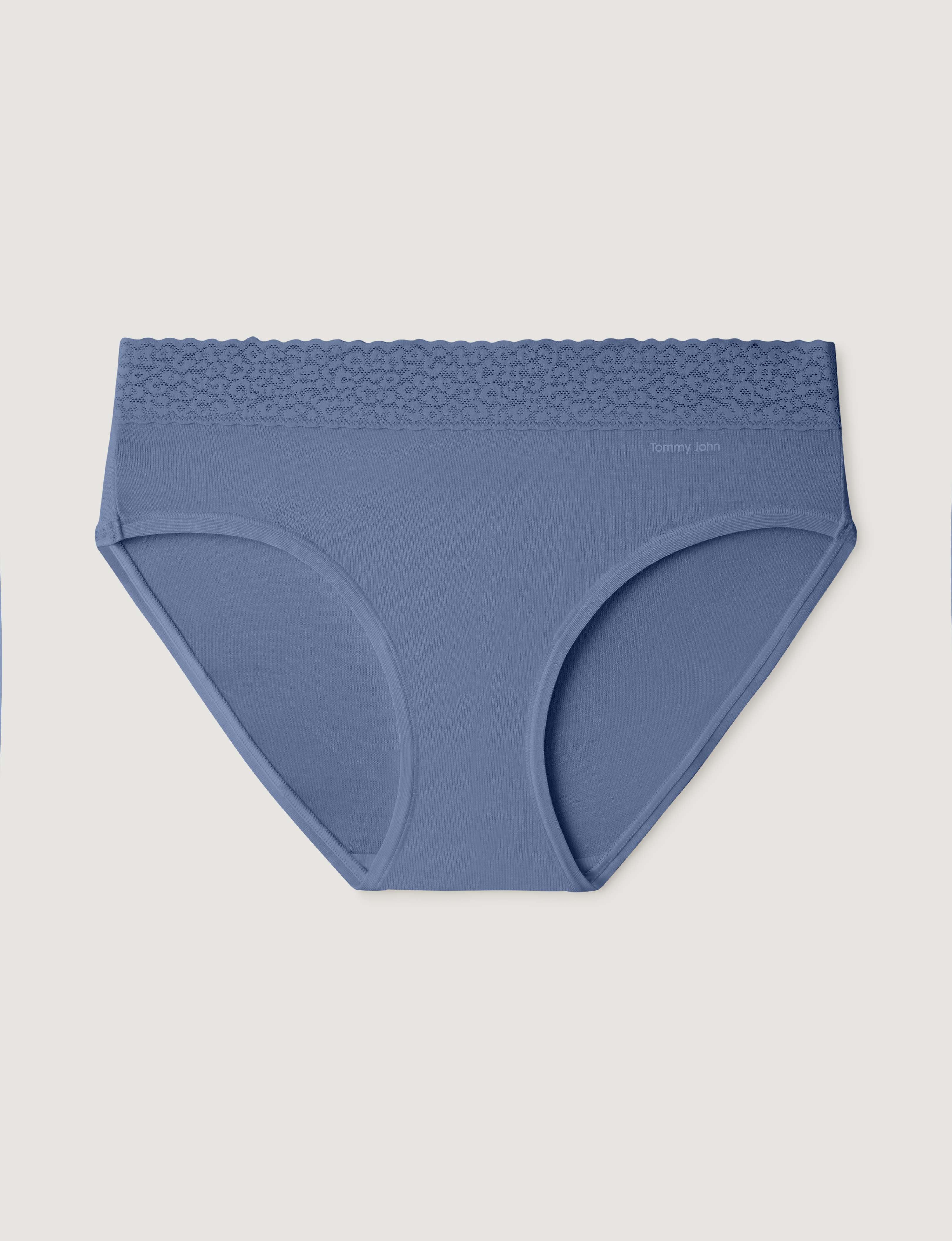 Women's Second Skin Brief, Lace Waist