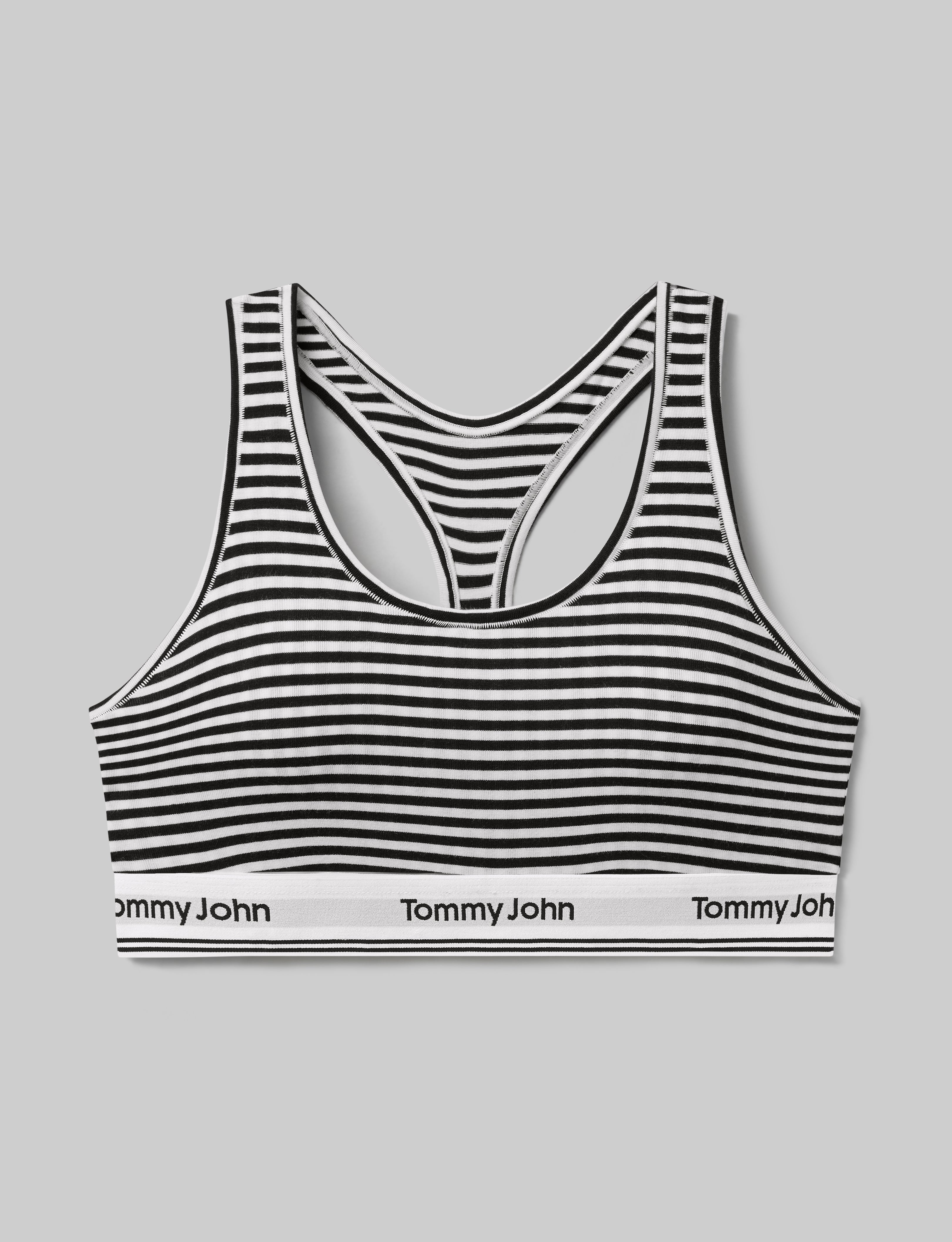 Signature Cotton Scoop Bralette