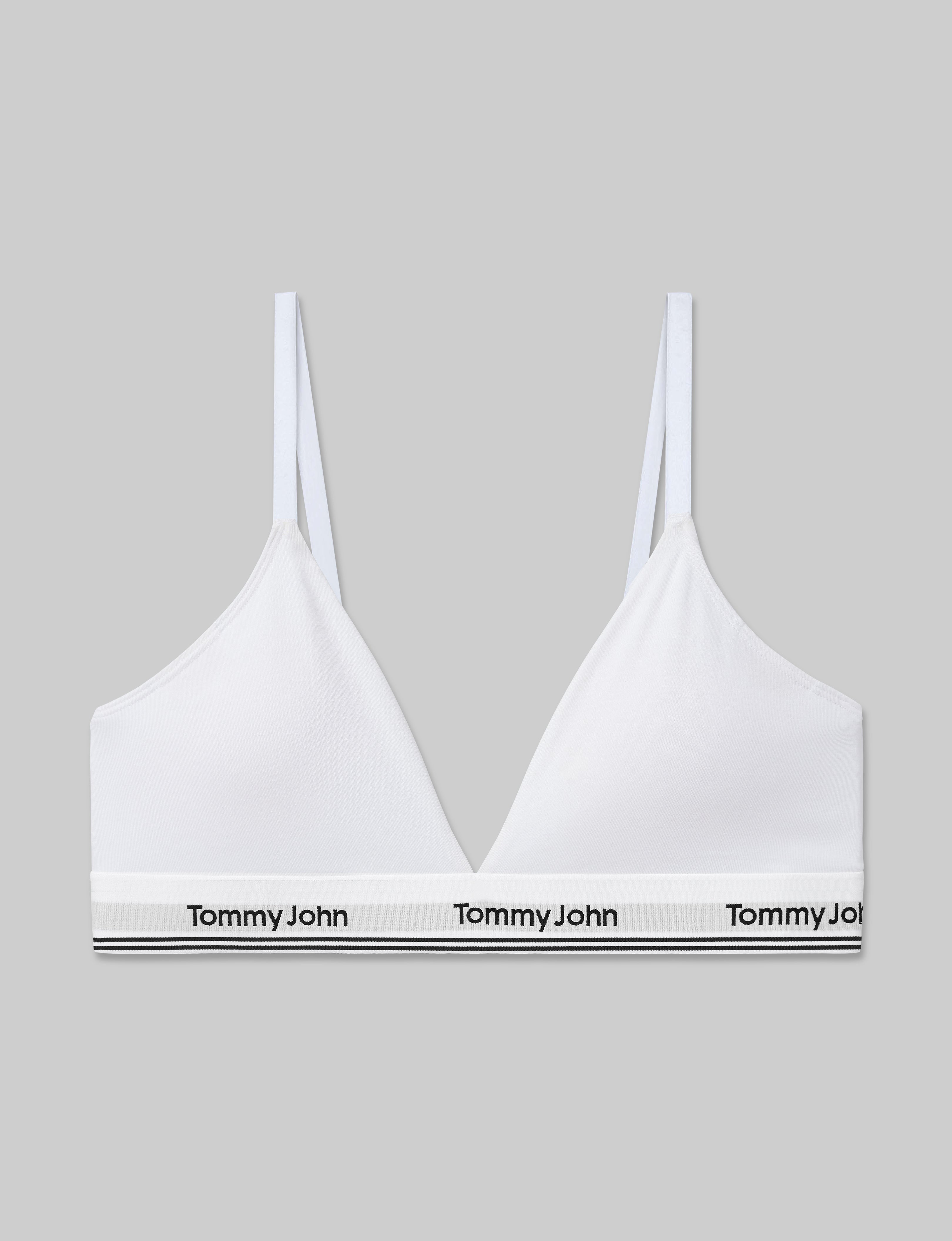 Signature Cotton Triangle Bralette