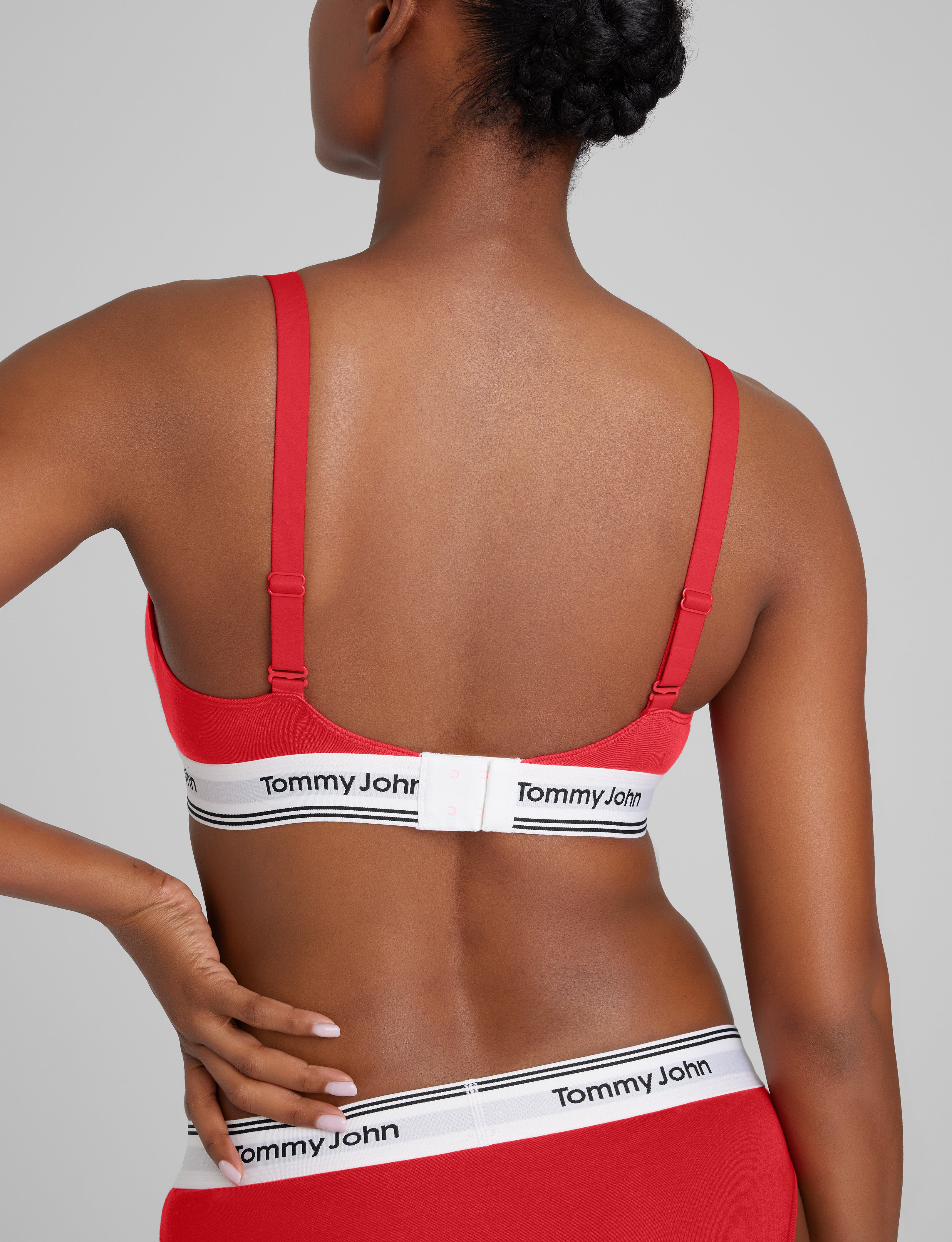 Signature Cotton Triangle Bralette (2-Pack)