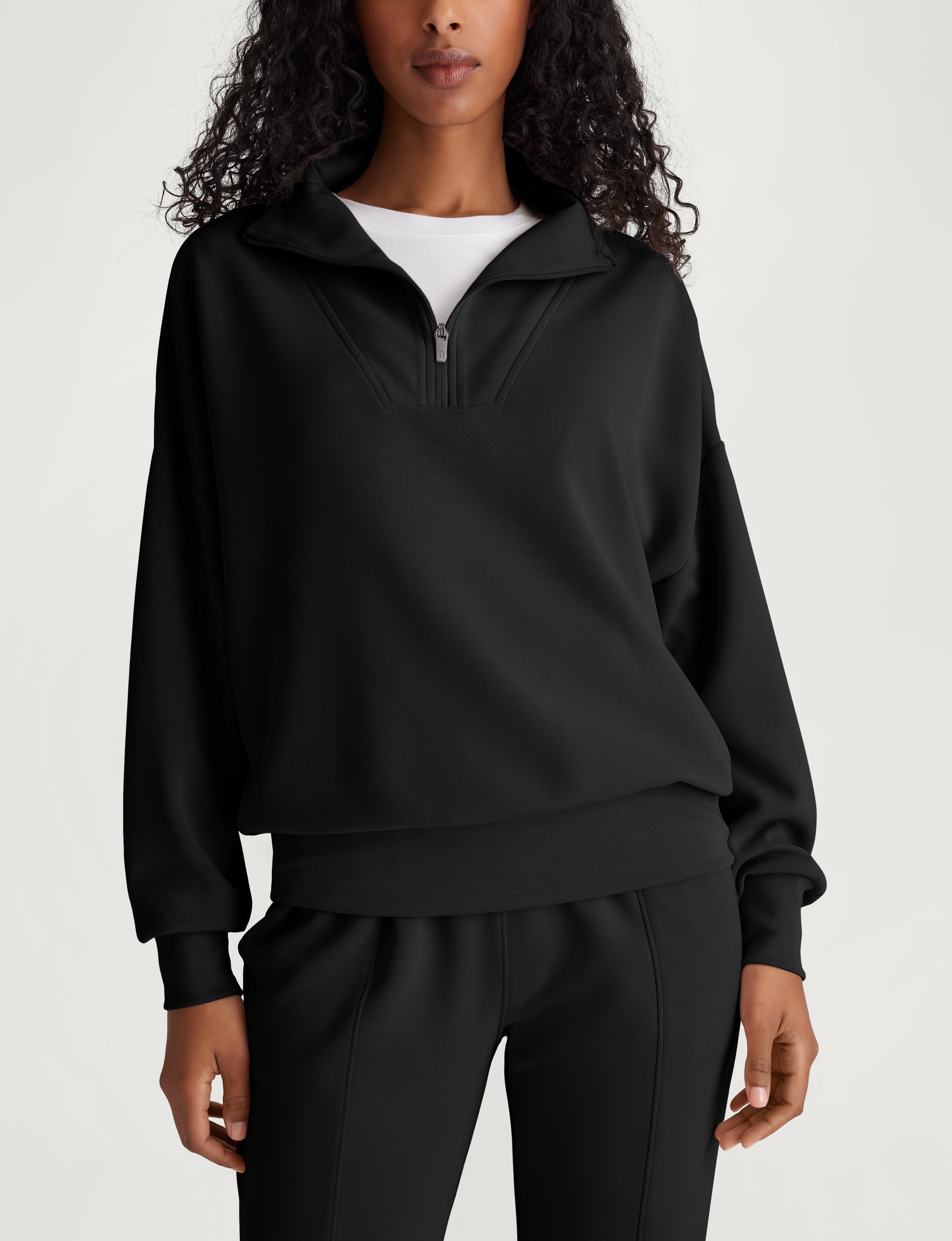 Women's Luxe Traveler Knit Quarter-Zip