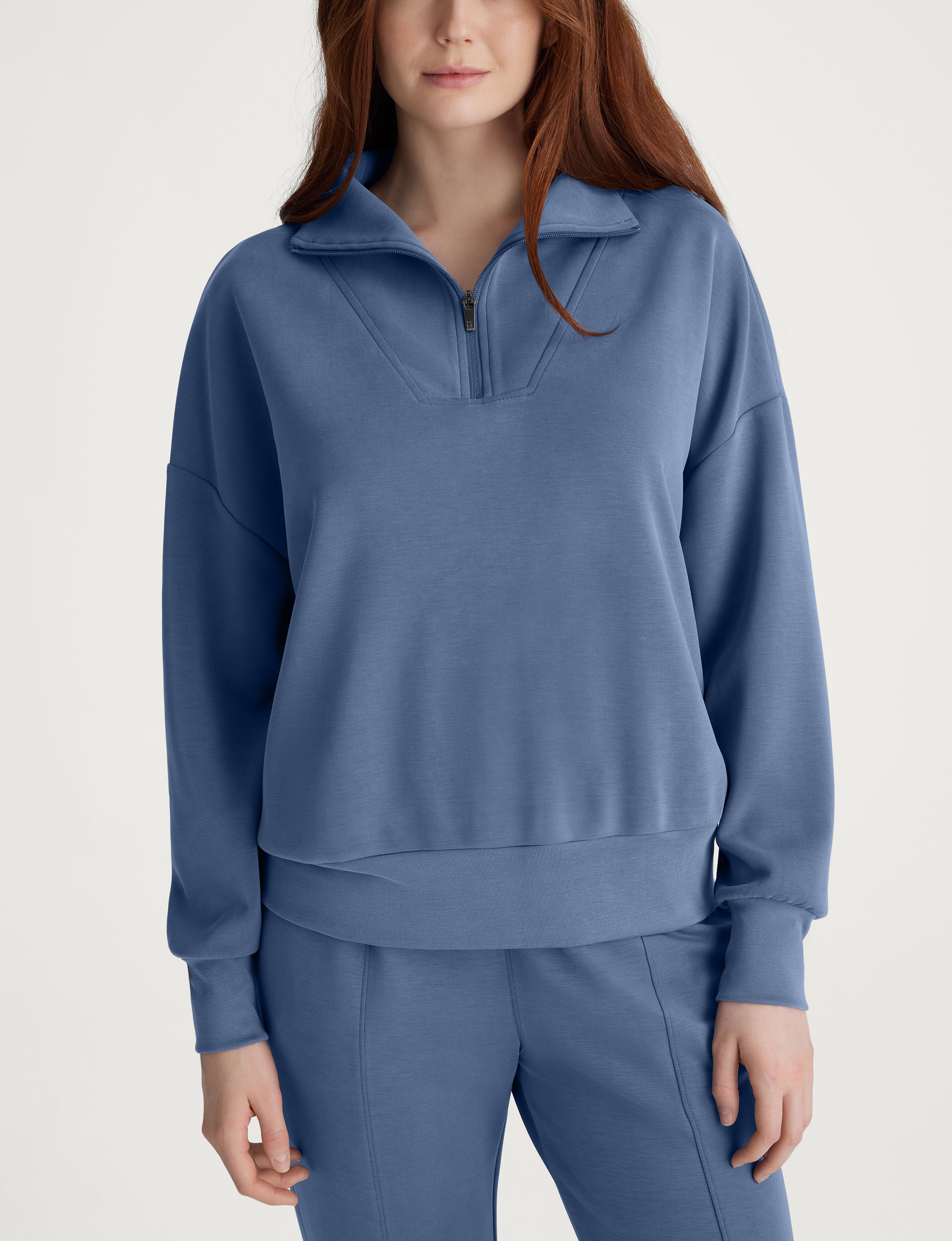 Women's Luxe Traveler Knit Quarter-Zip