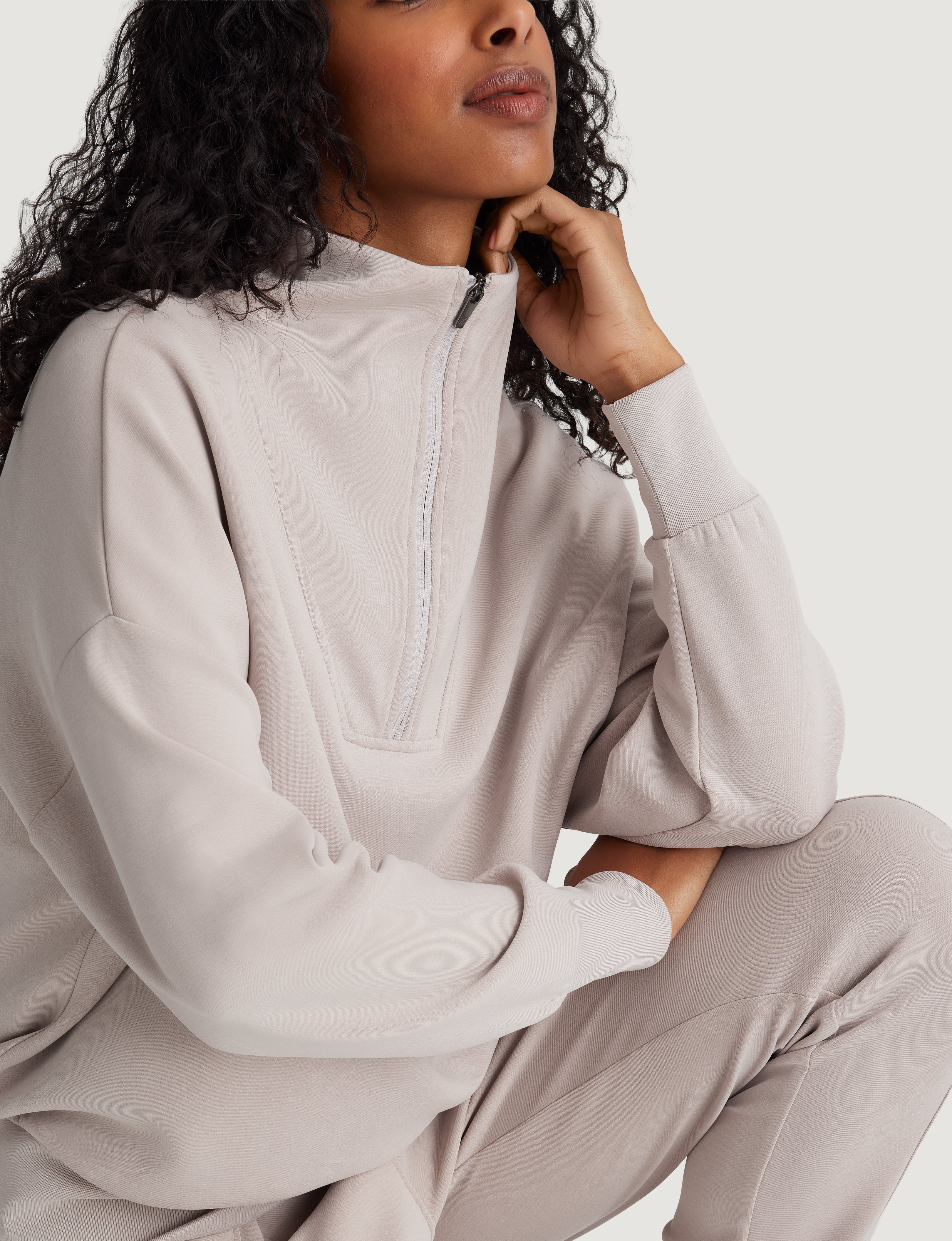 Women's Luxe Traveler Knit Quarter-Zip
