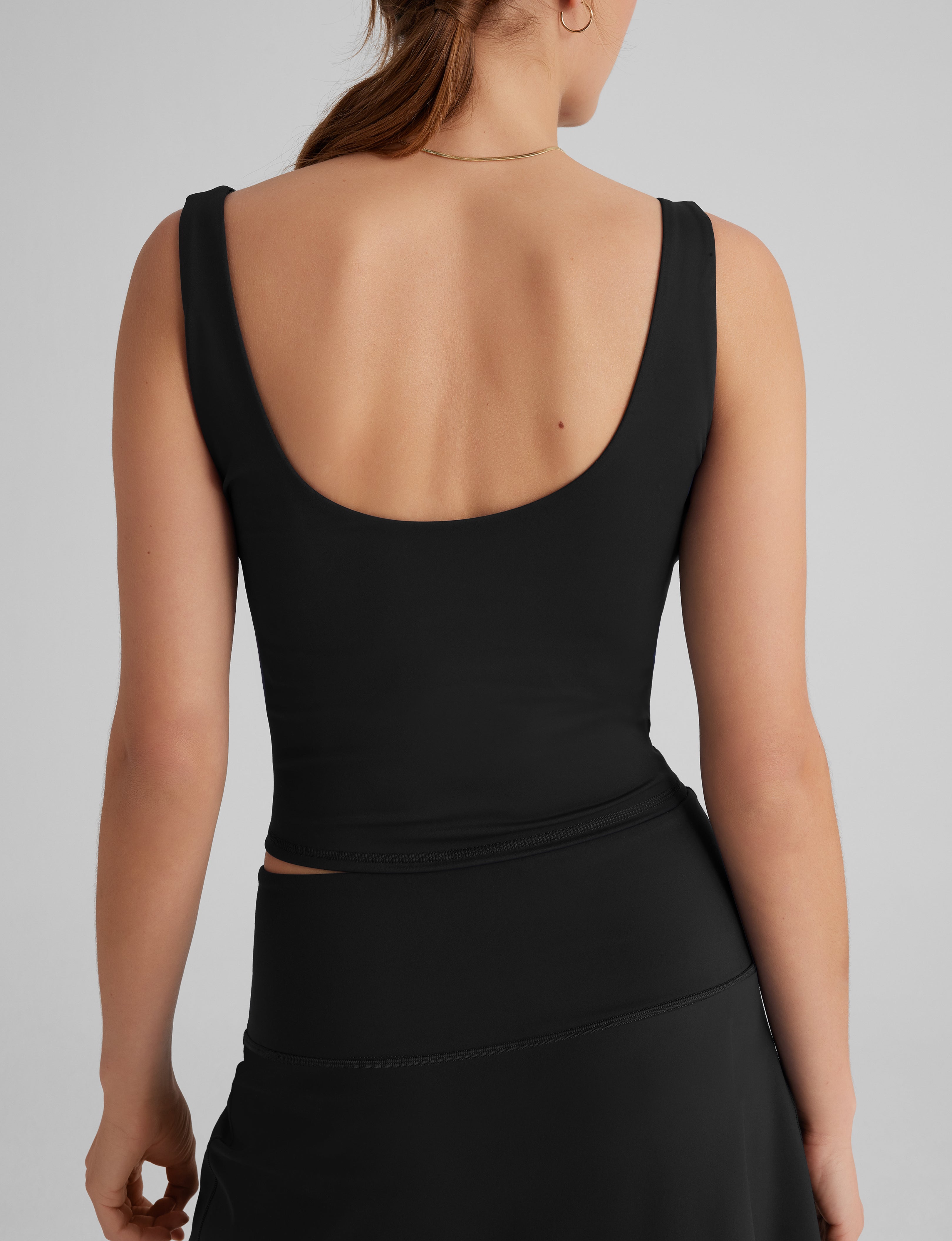 Women's Crop Tank & Tennis Skirt Set