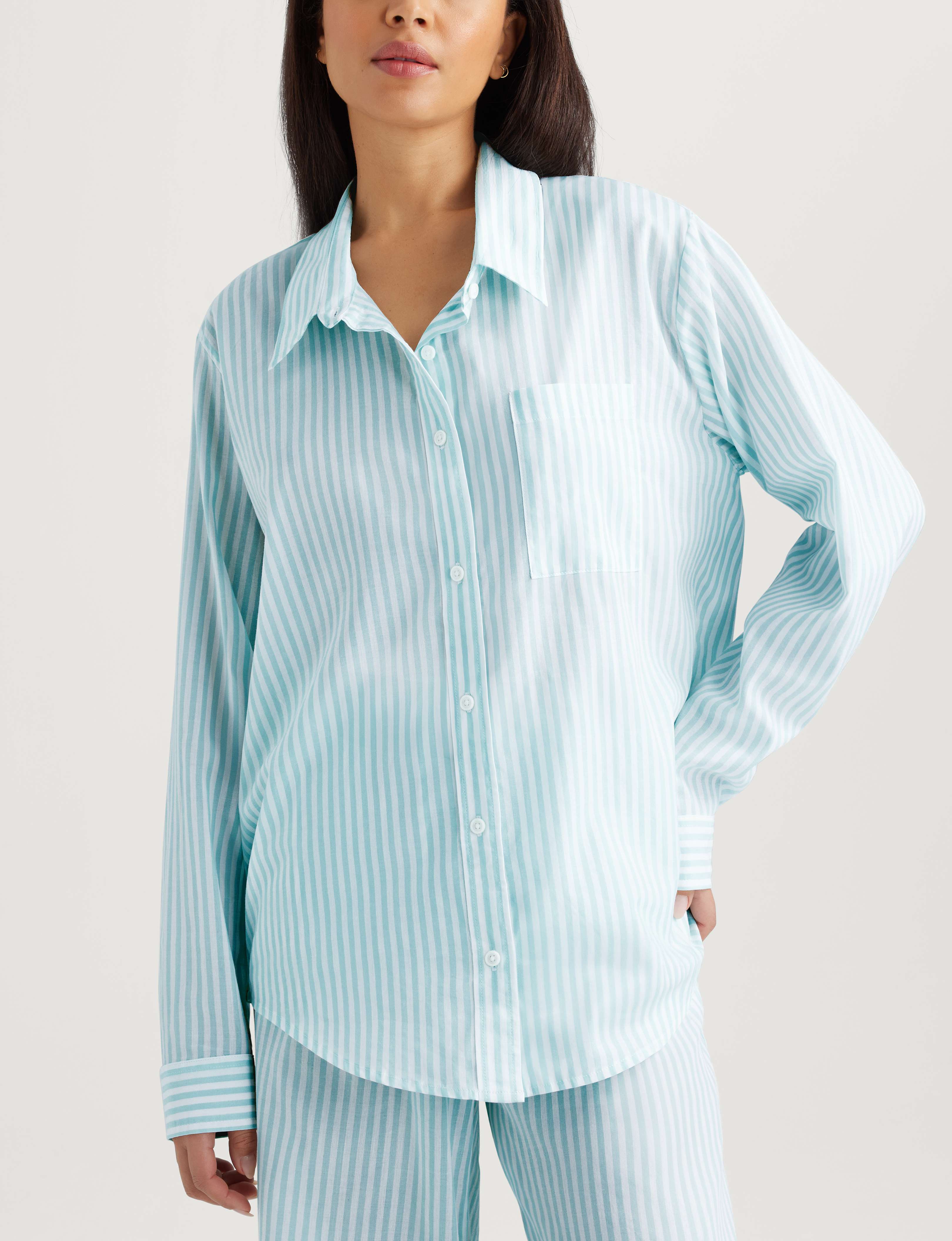 Women's Woven Button Down Shirt