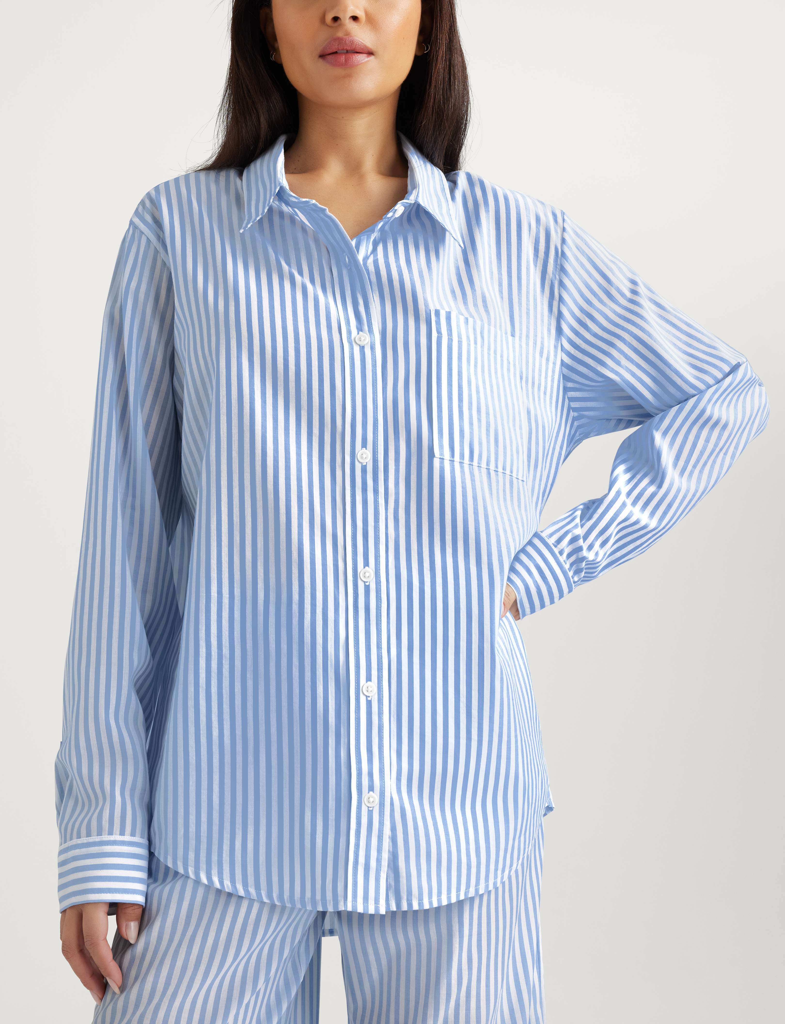 Women's Woven Button Down Shirt