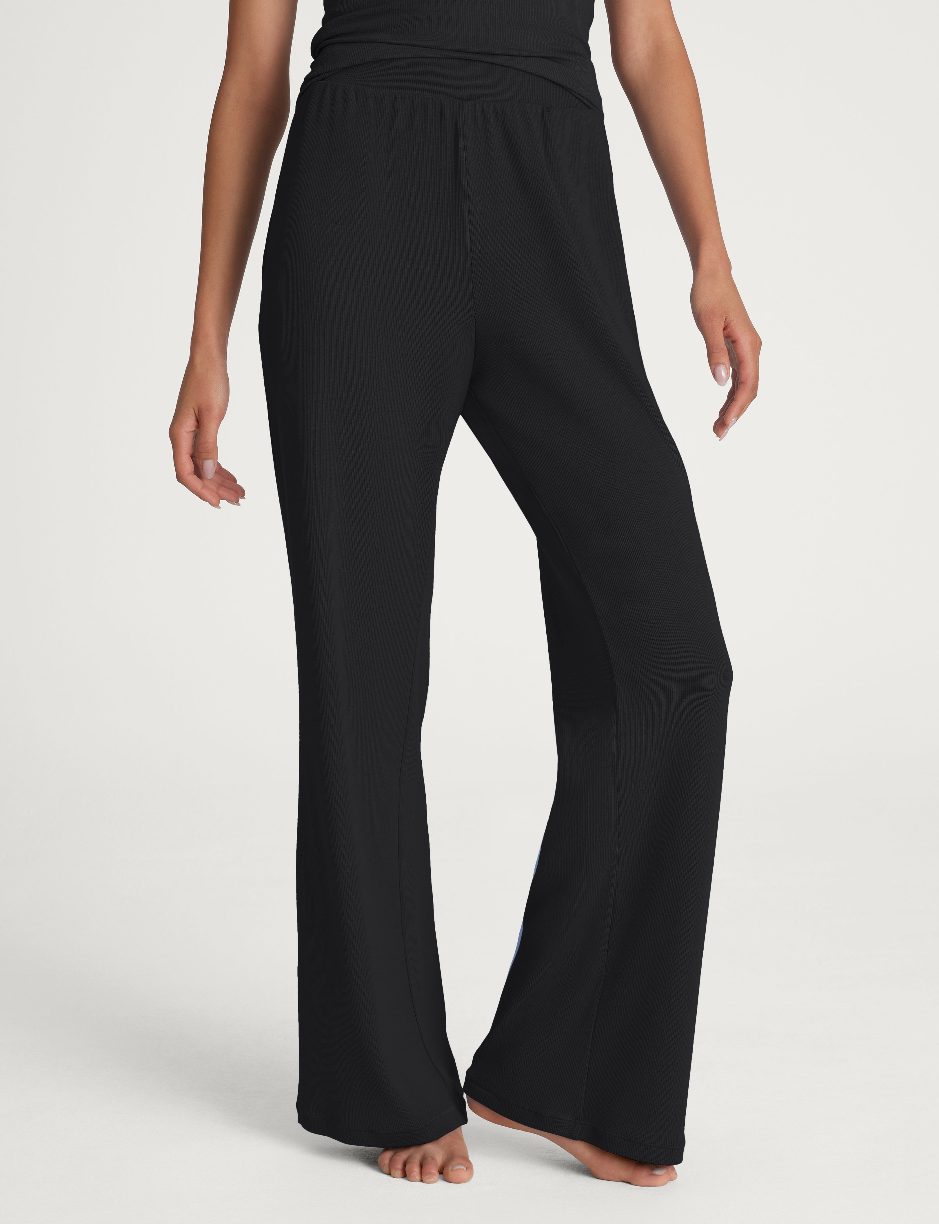 Women's Micro Rib Tee & Pant Set