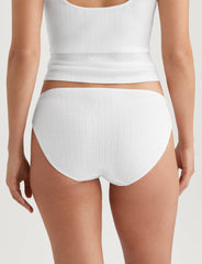 Women's Cotton Pointelle Bikini